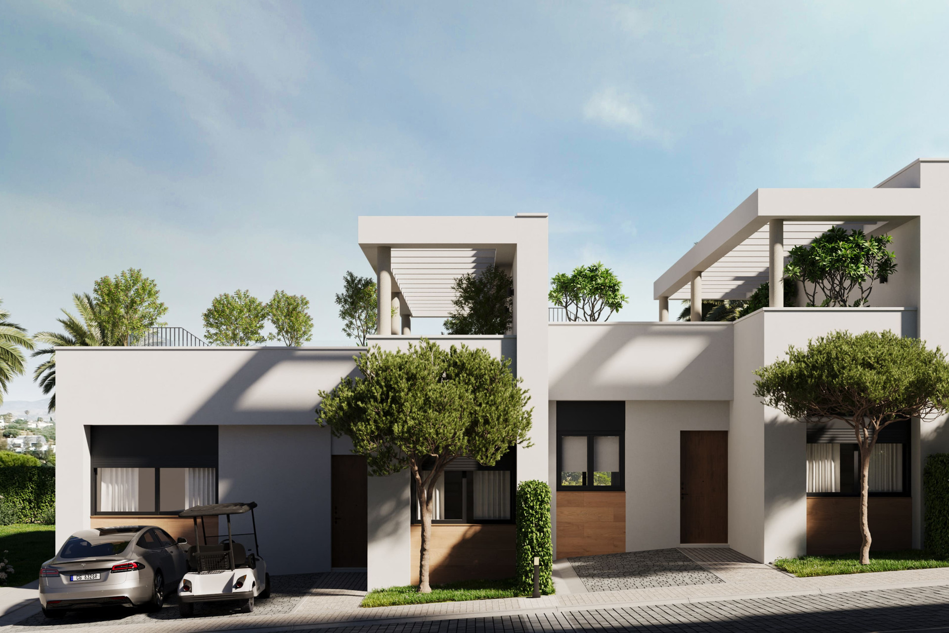Nieuwbouw Woningen - Herenhuis - Las Lagunas de Mijas