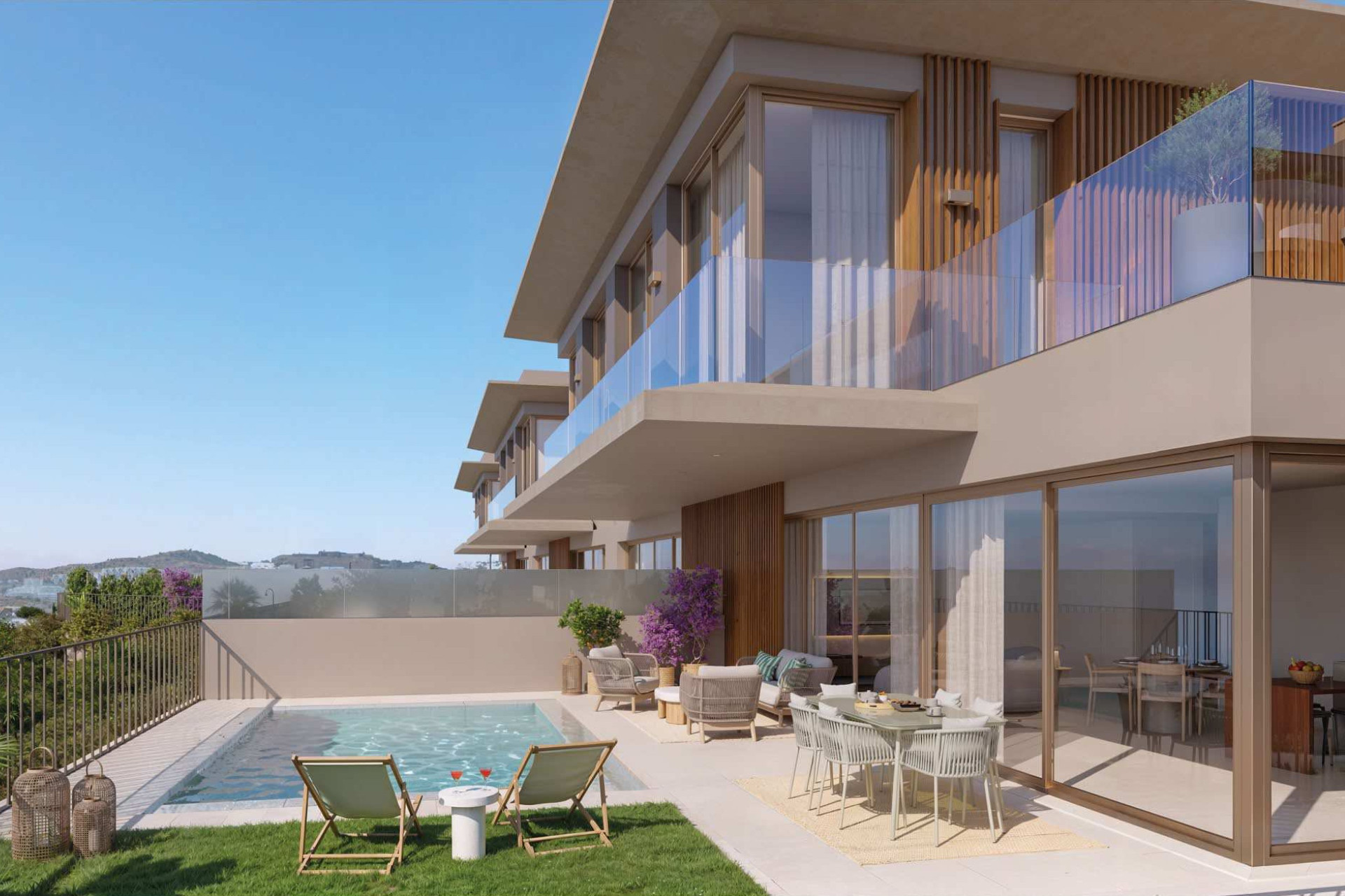 Nieuwbouw Woningen - Herenhuis - Las Lagunas de Mijas