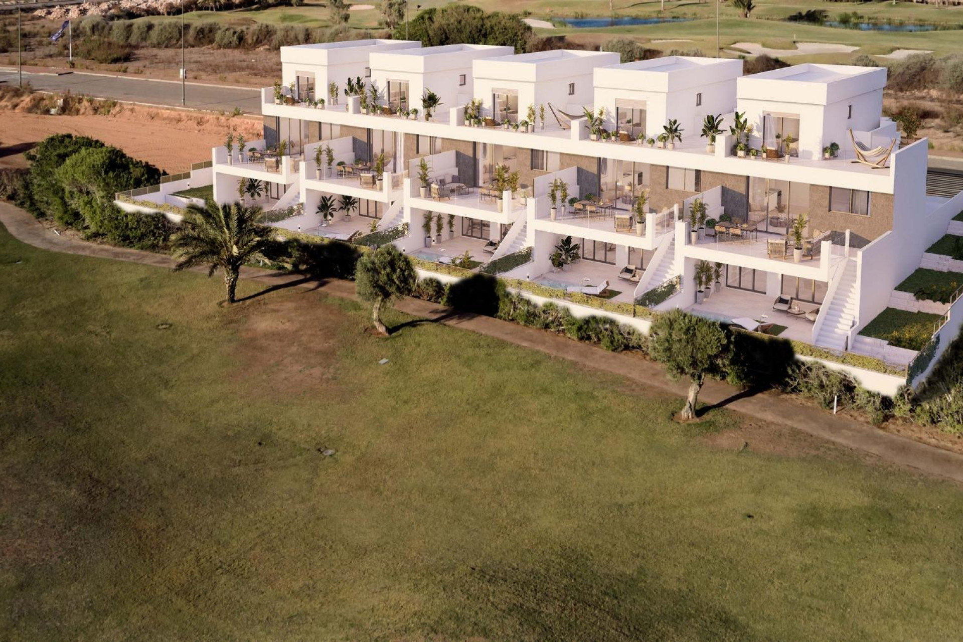 Nieuwbouw Woningen - Herenhuis - Los Alcazares - Serena Golf