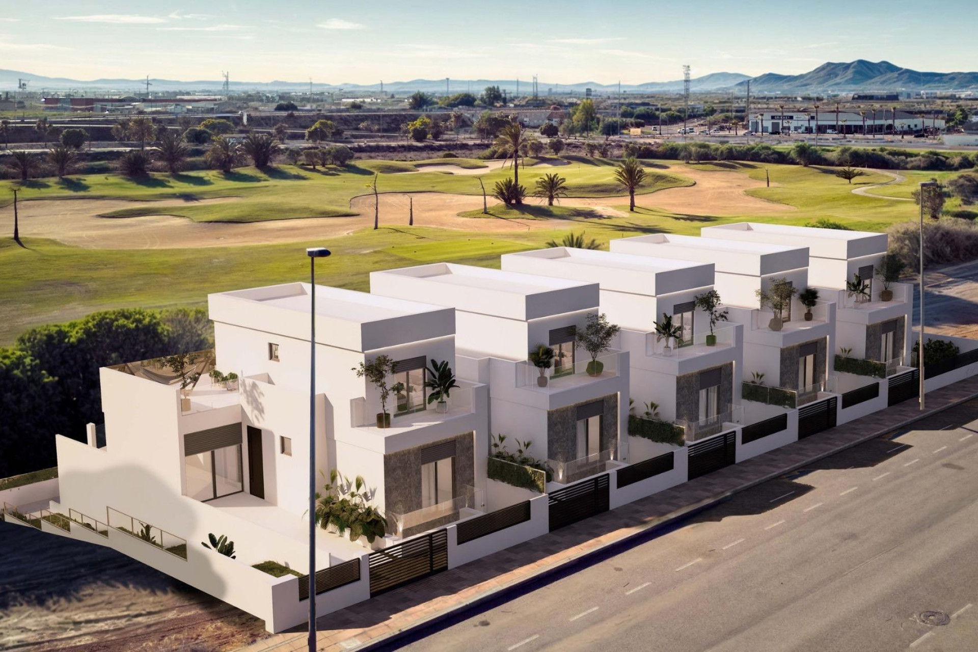 Nieuwbouw Woningen - Herenhuis - Los Alcazares - Serena Golf