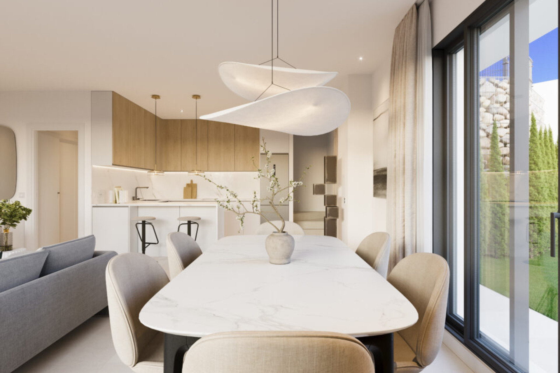 Nieuwbouw Woningen - Herenhuis - Malaga - Algarrobo