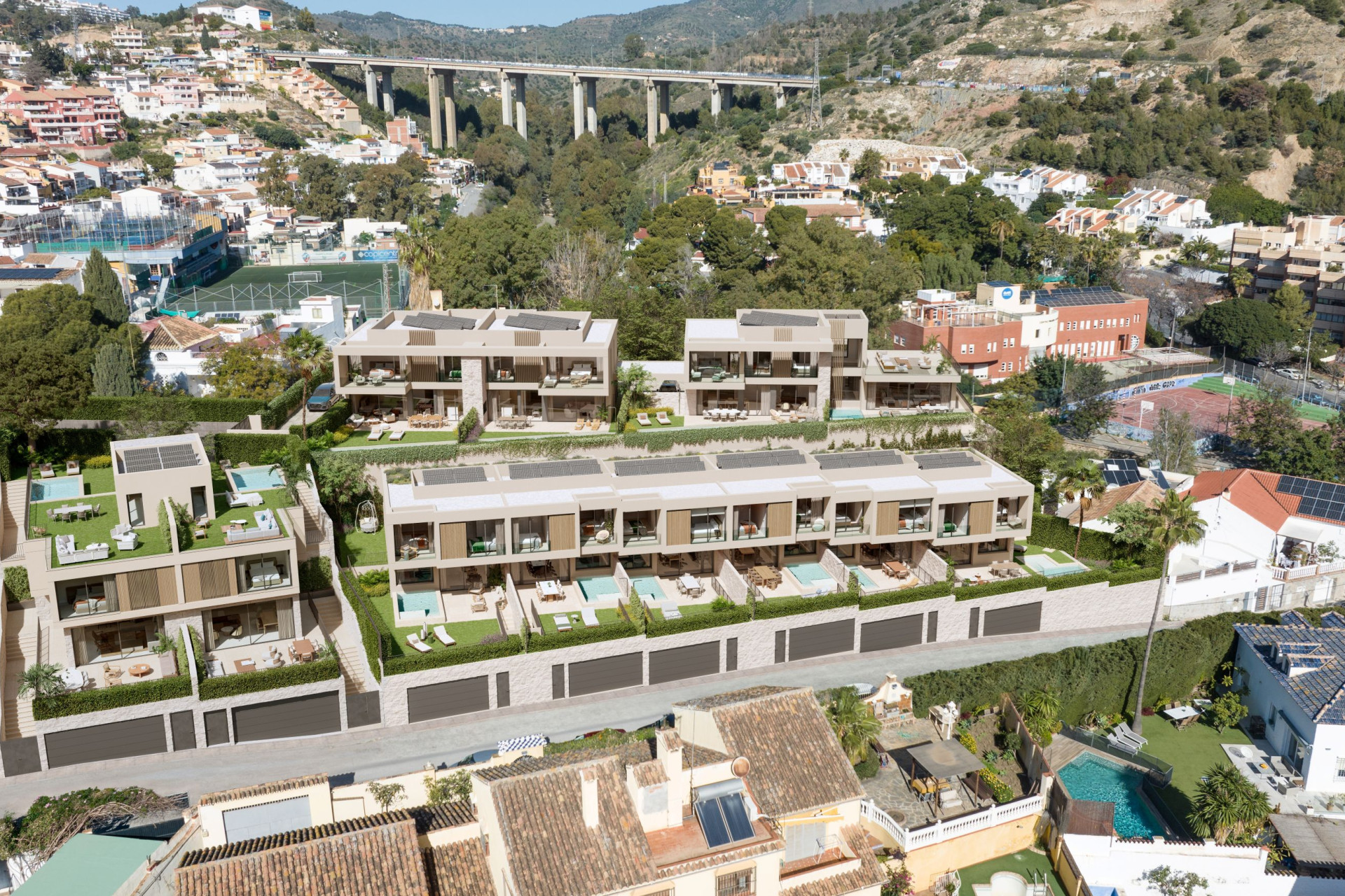 Nieuwbouw Woningen - Herenhuis - Malaga - Málaga
