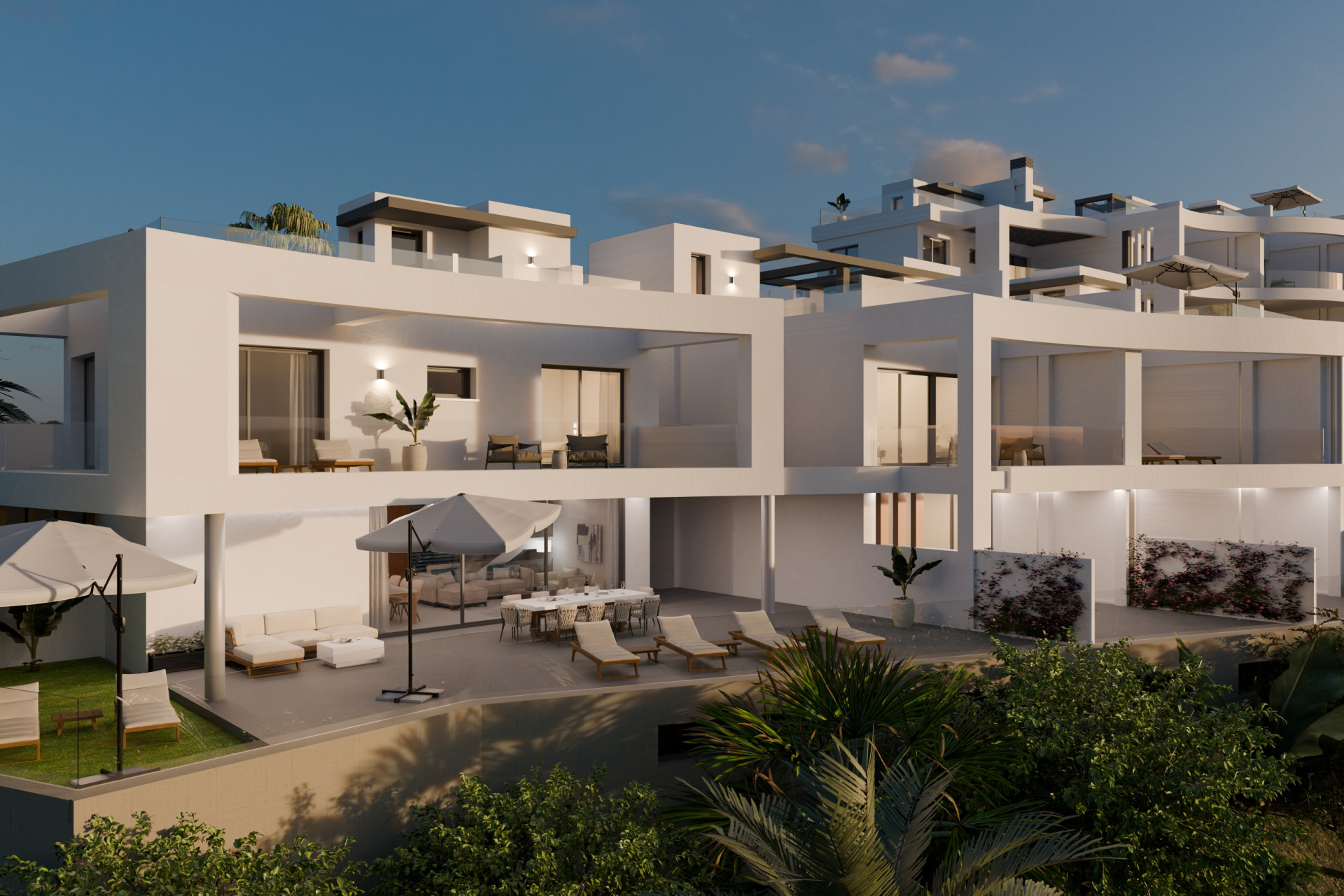 Nieuwbouw Woningen - Herenhuis - Mijas