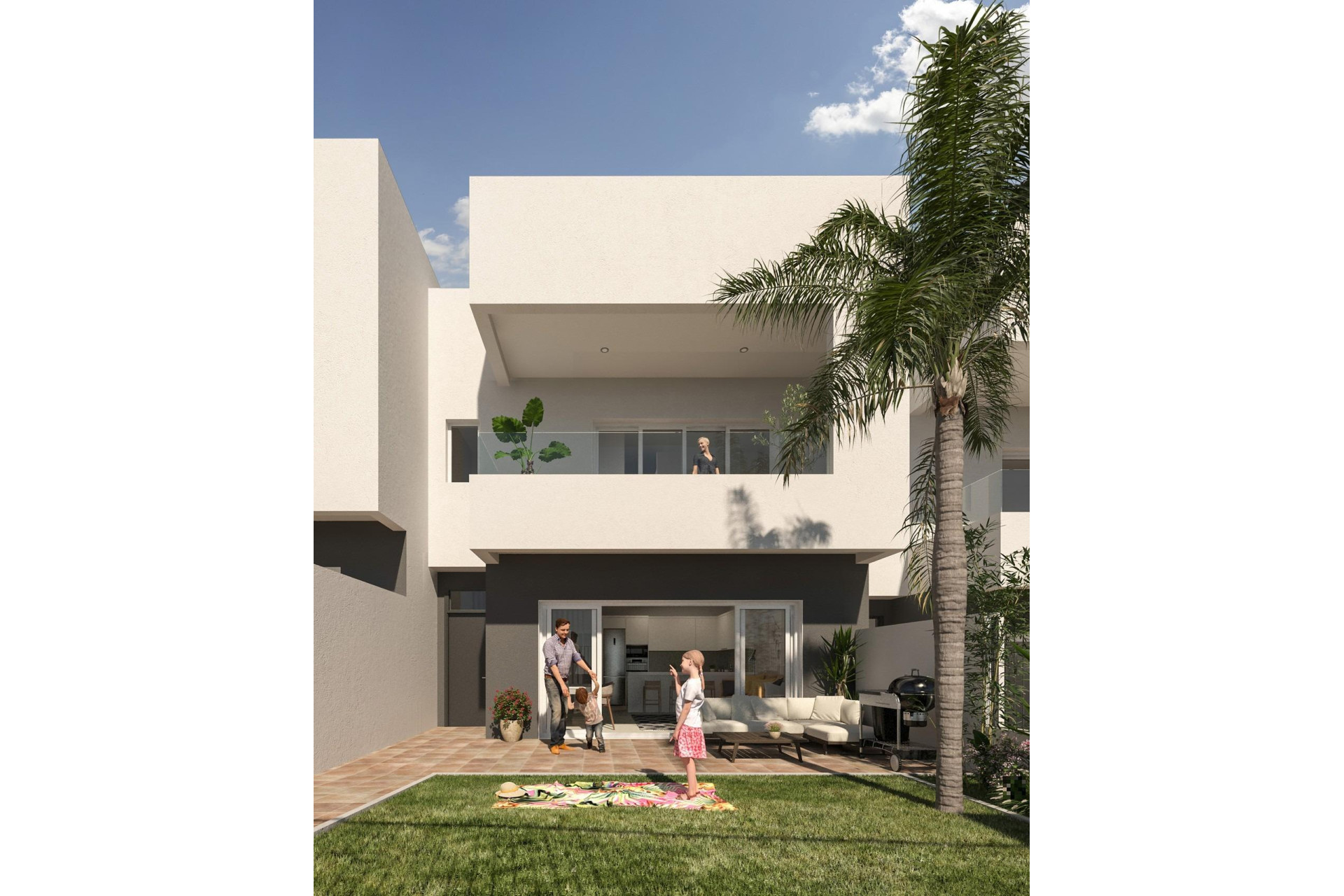 Nieuwbouw Woningen - Herenhuis - Monforte del Cid - Alenda Golf