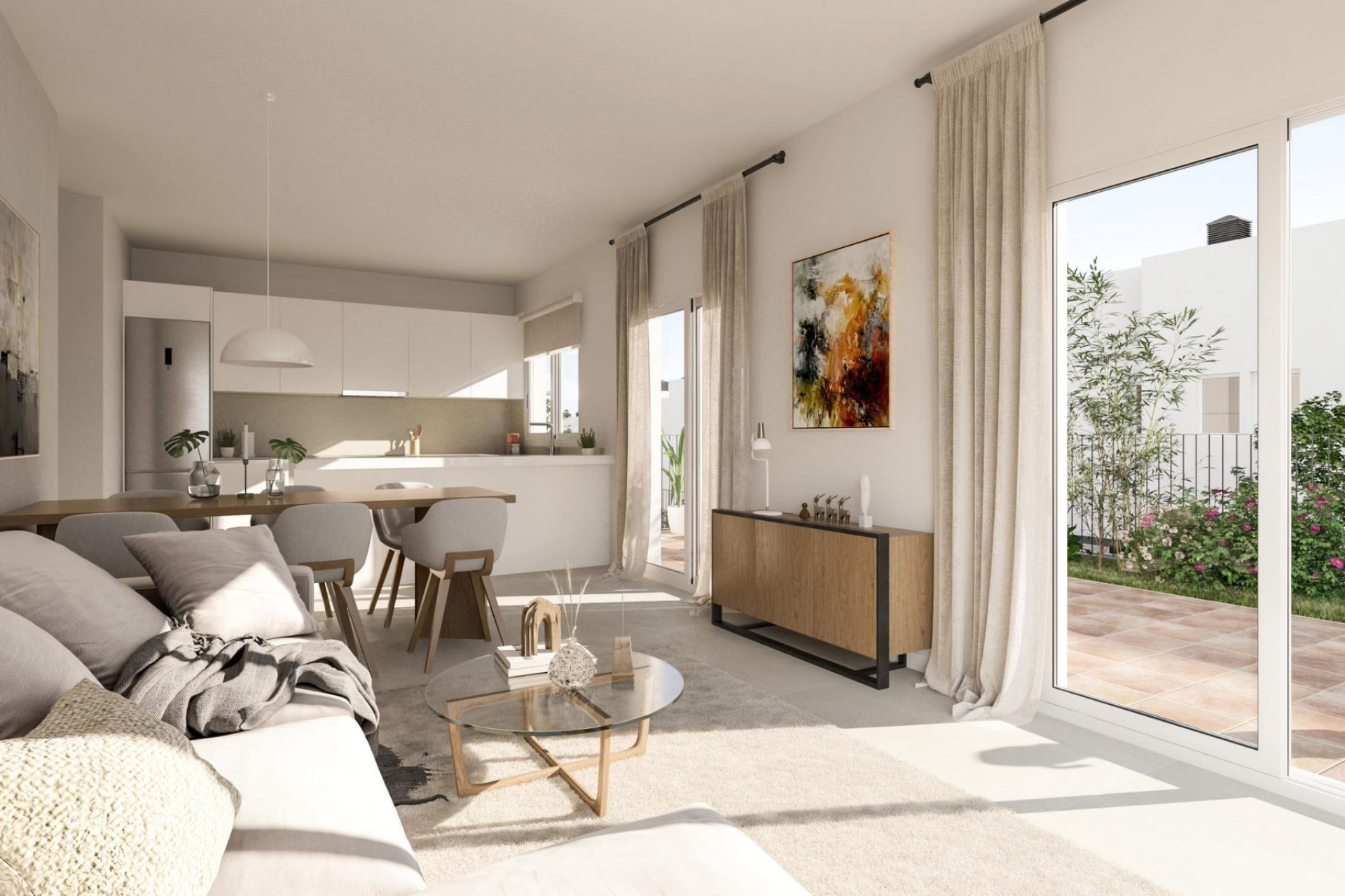 Nieuwbouw Woningen - Herenhuis - Monforte del Cid - Alenda Golf