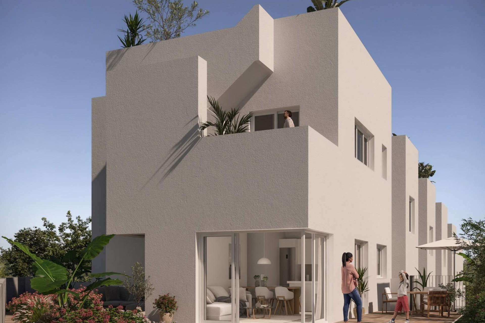 Nieuwbouw Woningen - Herenhuis - Monforte del Cid - Cala Finestrat