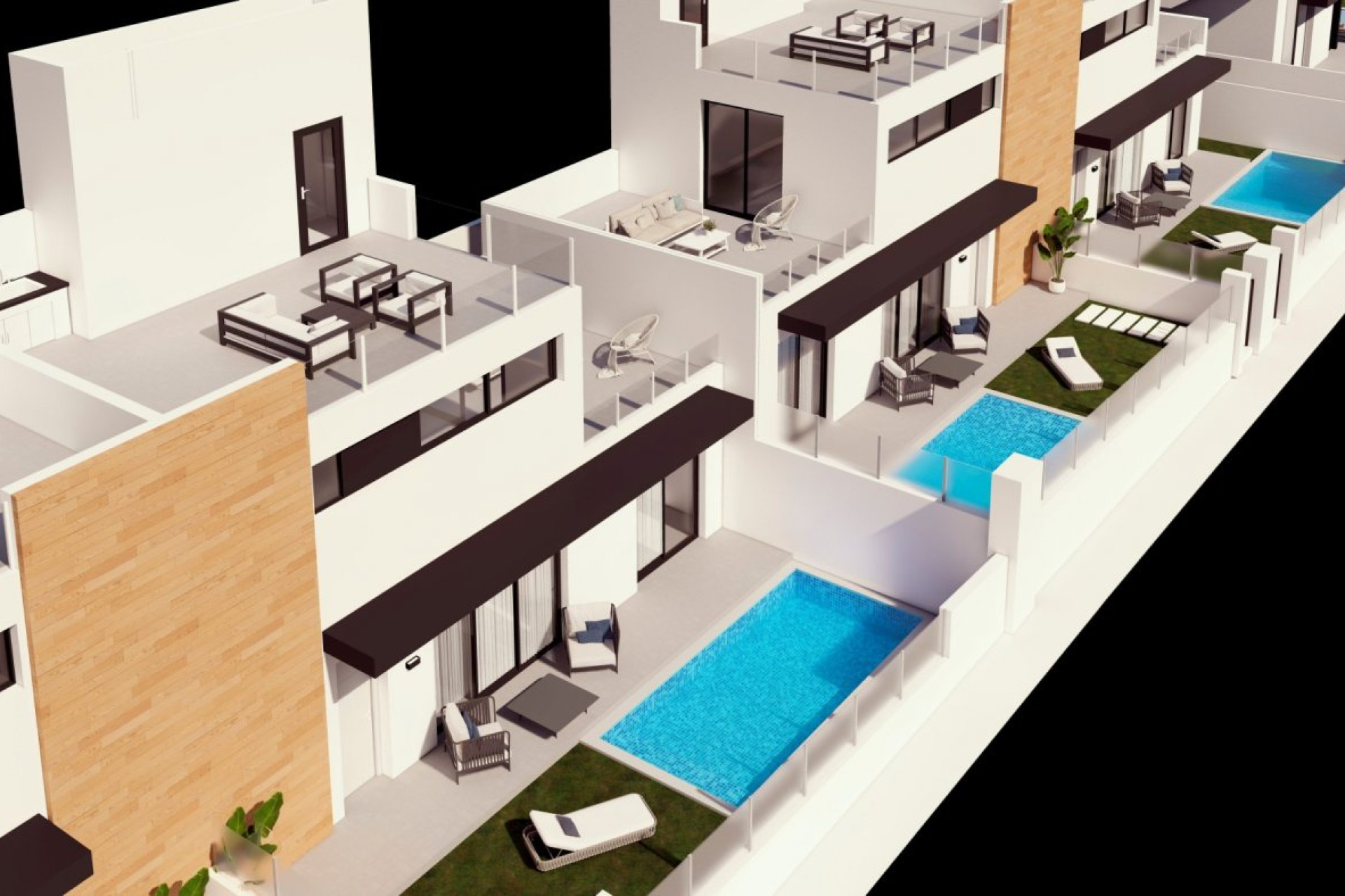 Nieuwbouw Woningen - Herenhuis - Orihuela Costa - Las Filipinas