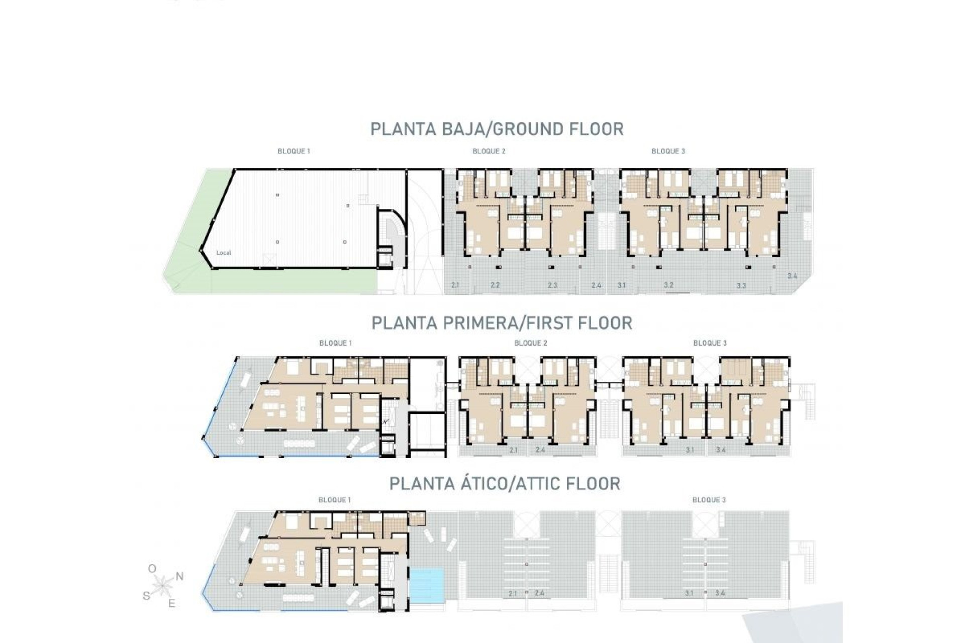 Nieuwbouw Woningen - Herenhuis - Pilar de la Horadada - La Rambla