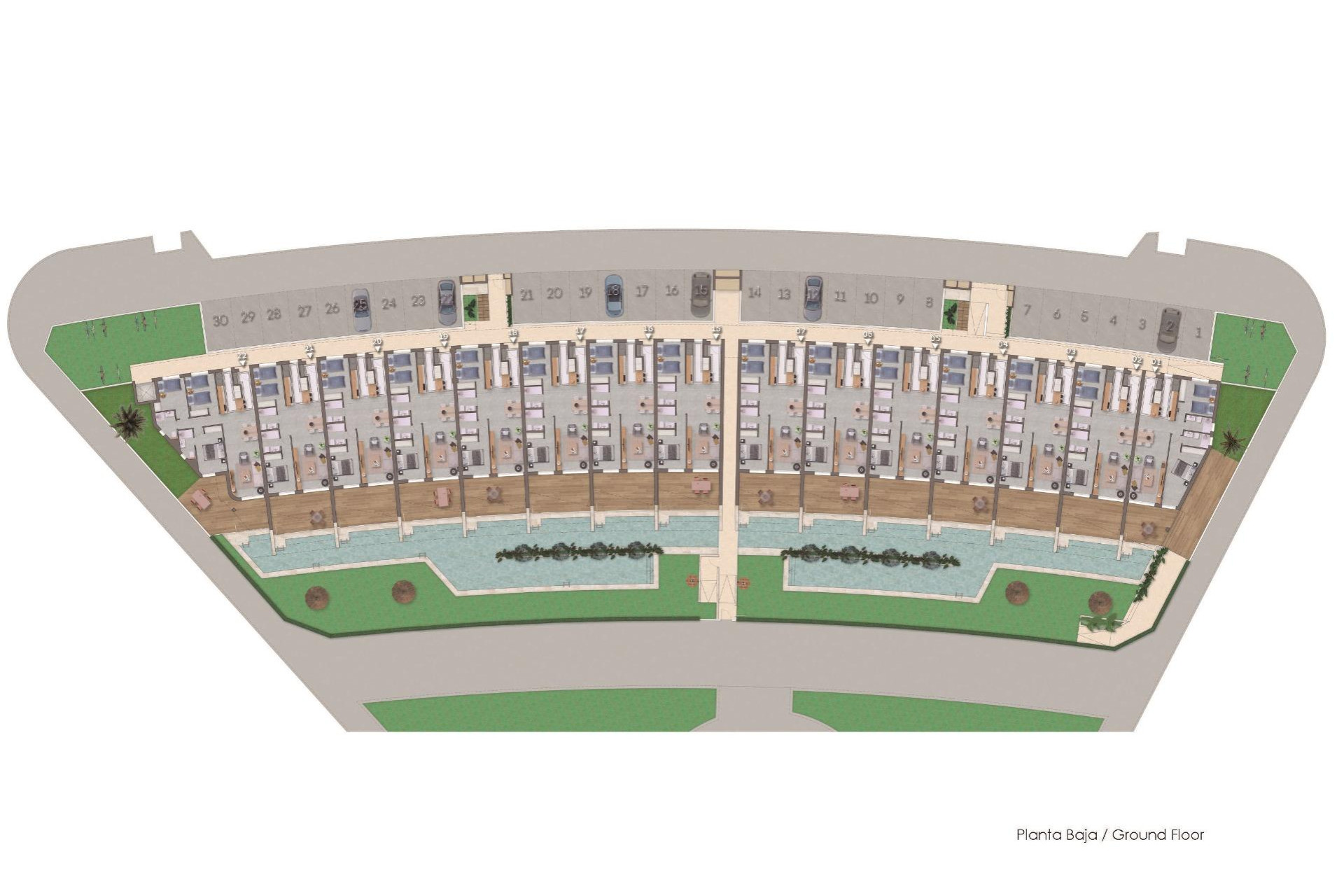 Nieuwbouw Woningen - Herenhuis - Pilar de la Horadada - pueblo