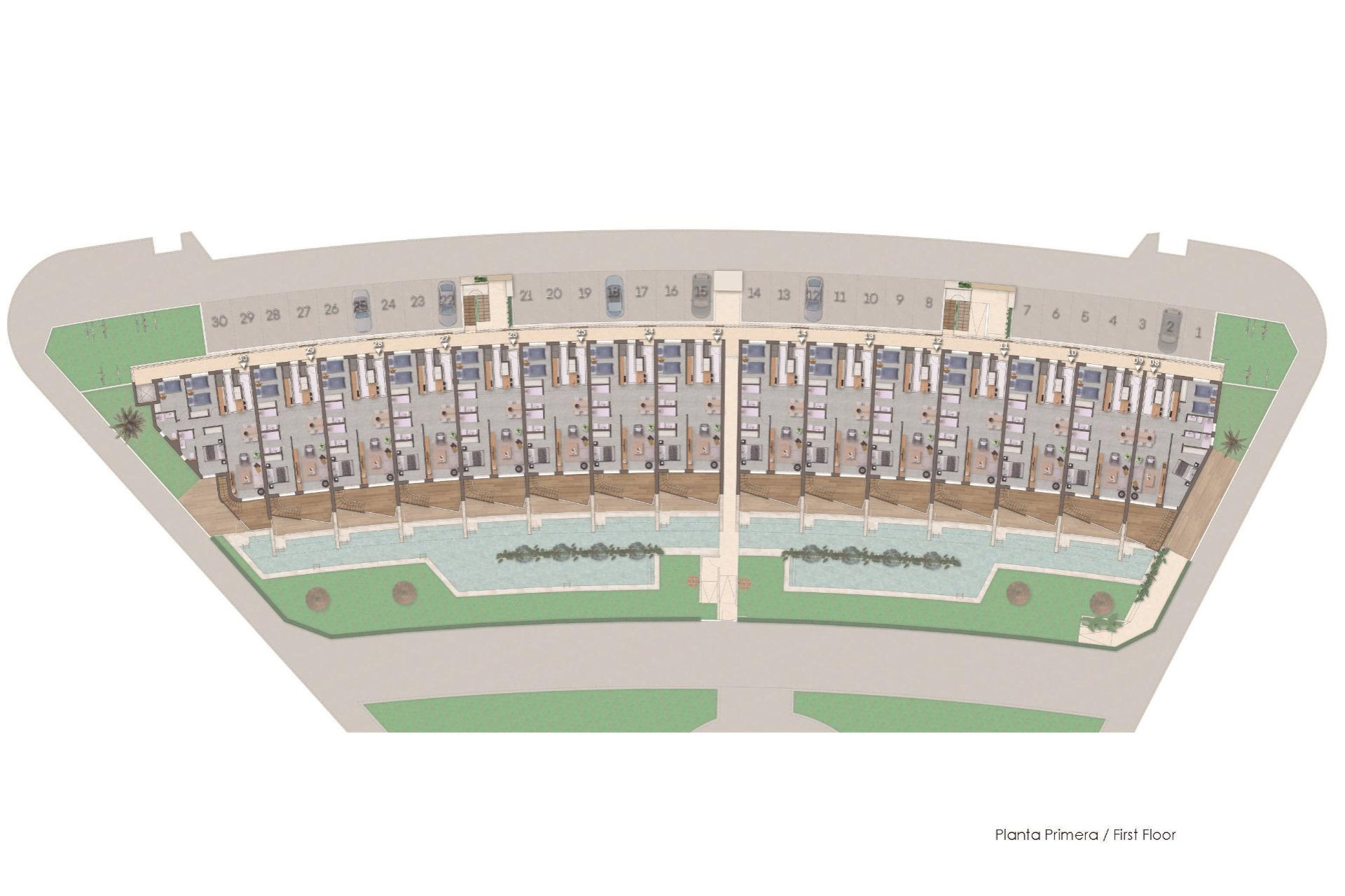 Nieuwbouw Woningen - Herenhuis - Pilar de la Horadada - pueblo