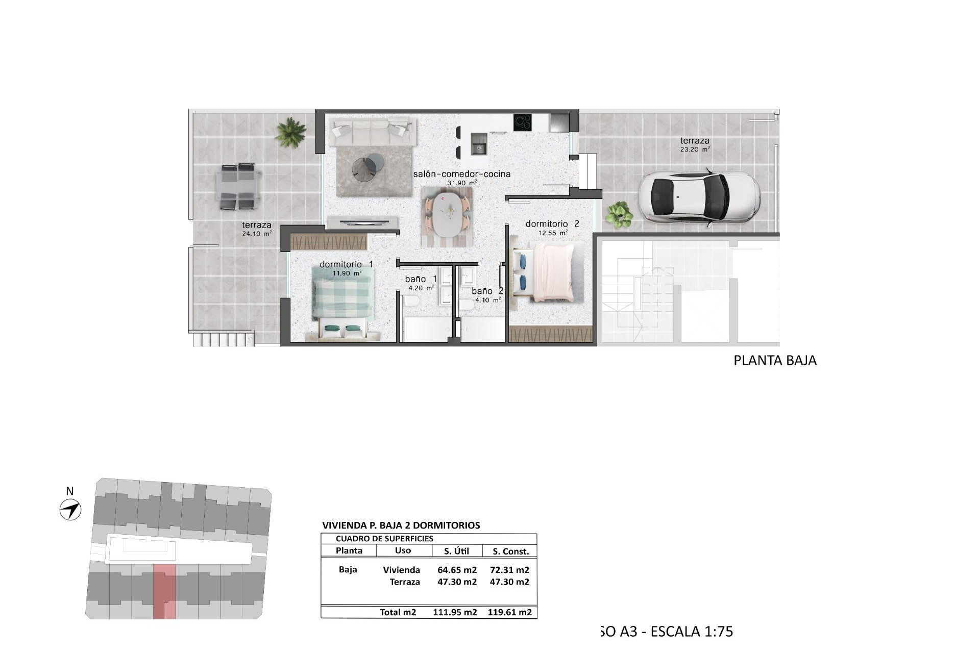 Nieuwbouw Woningen - Herenhuis - Pilar de la Horadada - pueblo