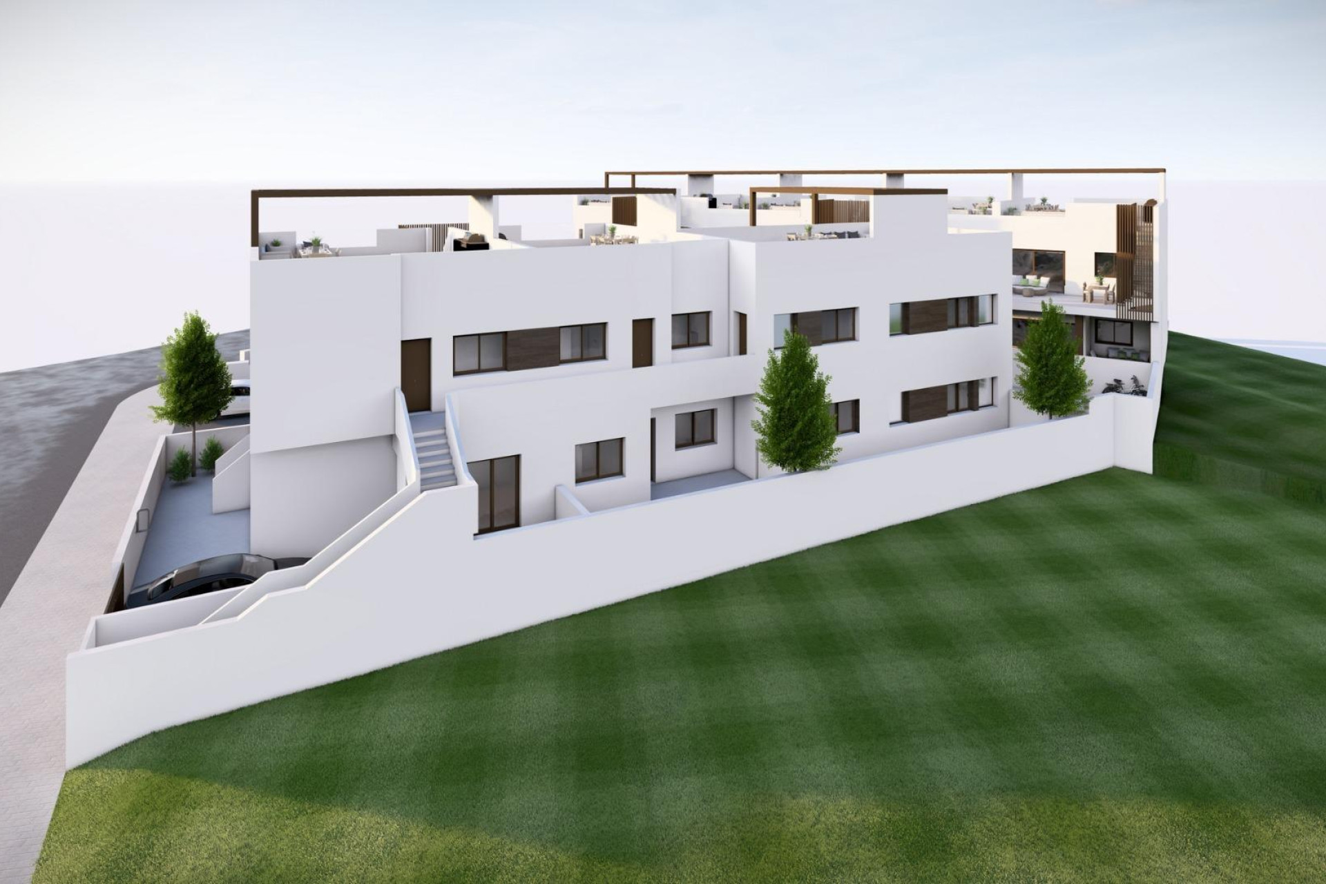 Nieuwbouw Woningen - Herenhuis - Pilar de la Horadada - pueblo