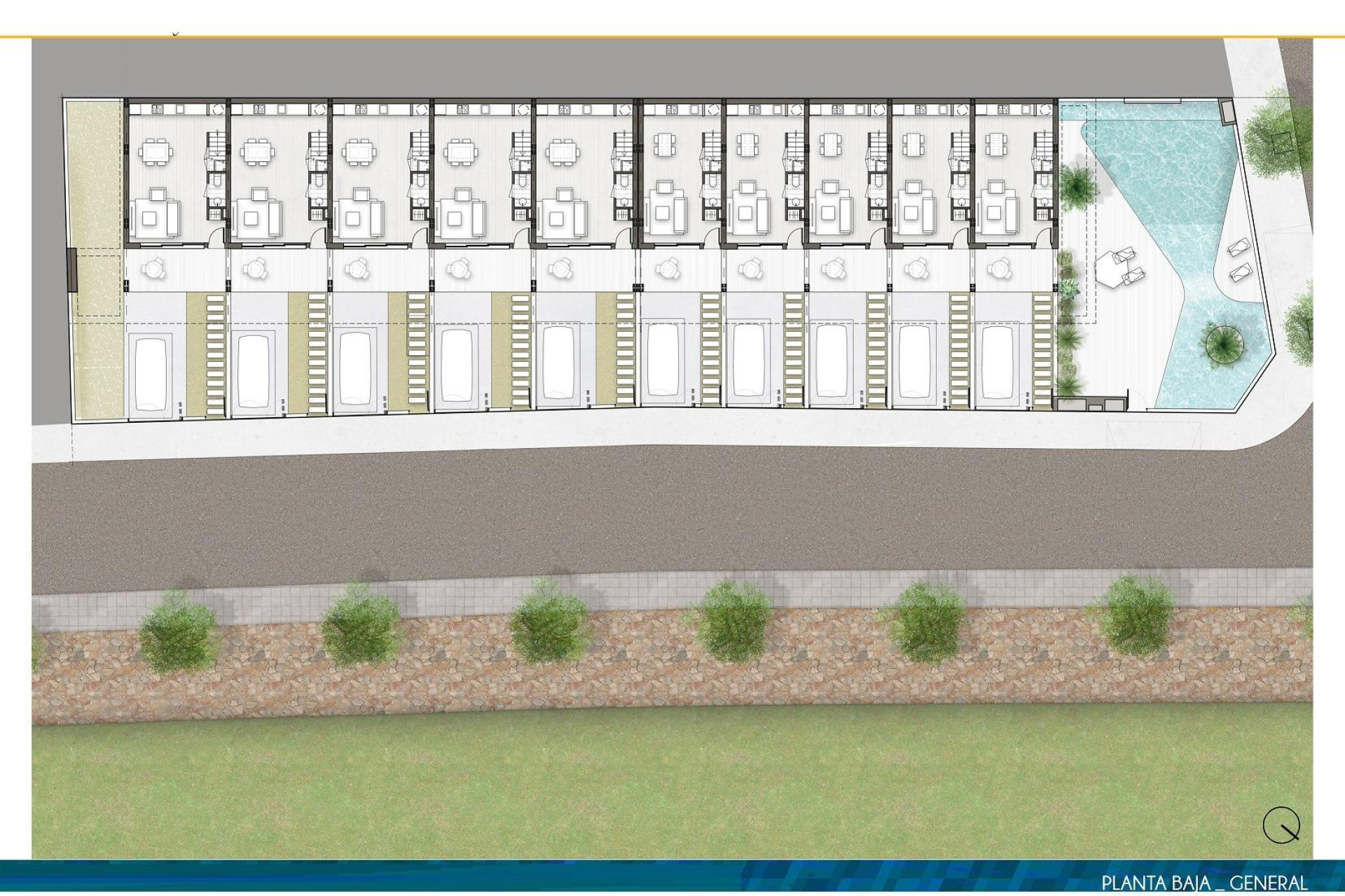 Nieuwbouw Woningen - Herenhuis - Pilar de la Horadada - pueblo