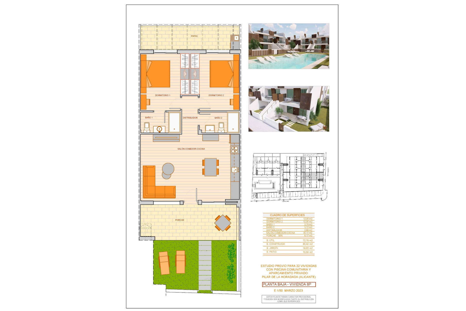 Nieuwbouw Woningen - Herenhuis - Pilar de la Horadada - pueblo