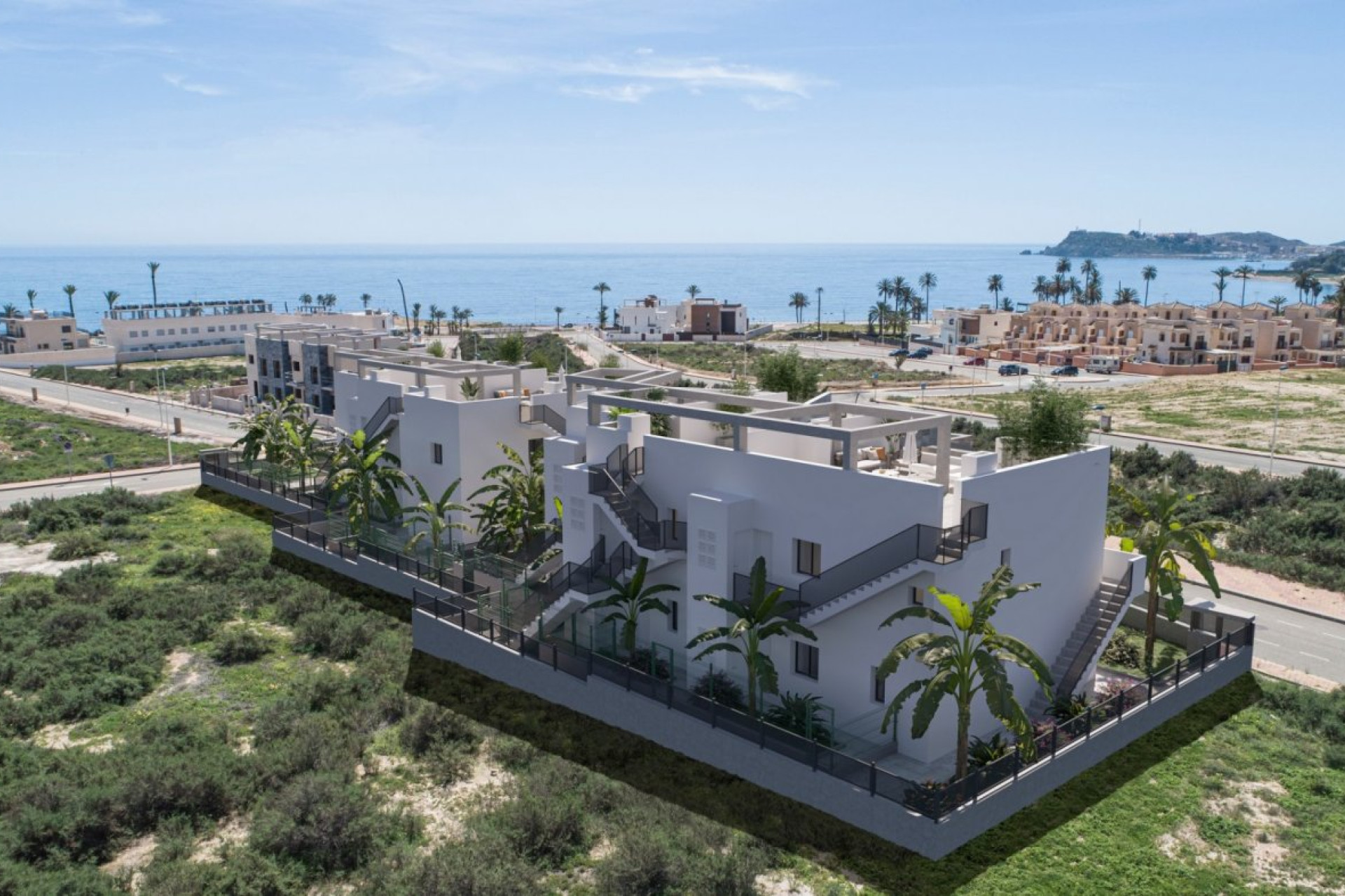 Nieuwbouw Woningen - Herenhuis - Puerto de Mazarron - El Alamillo