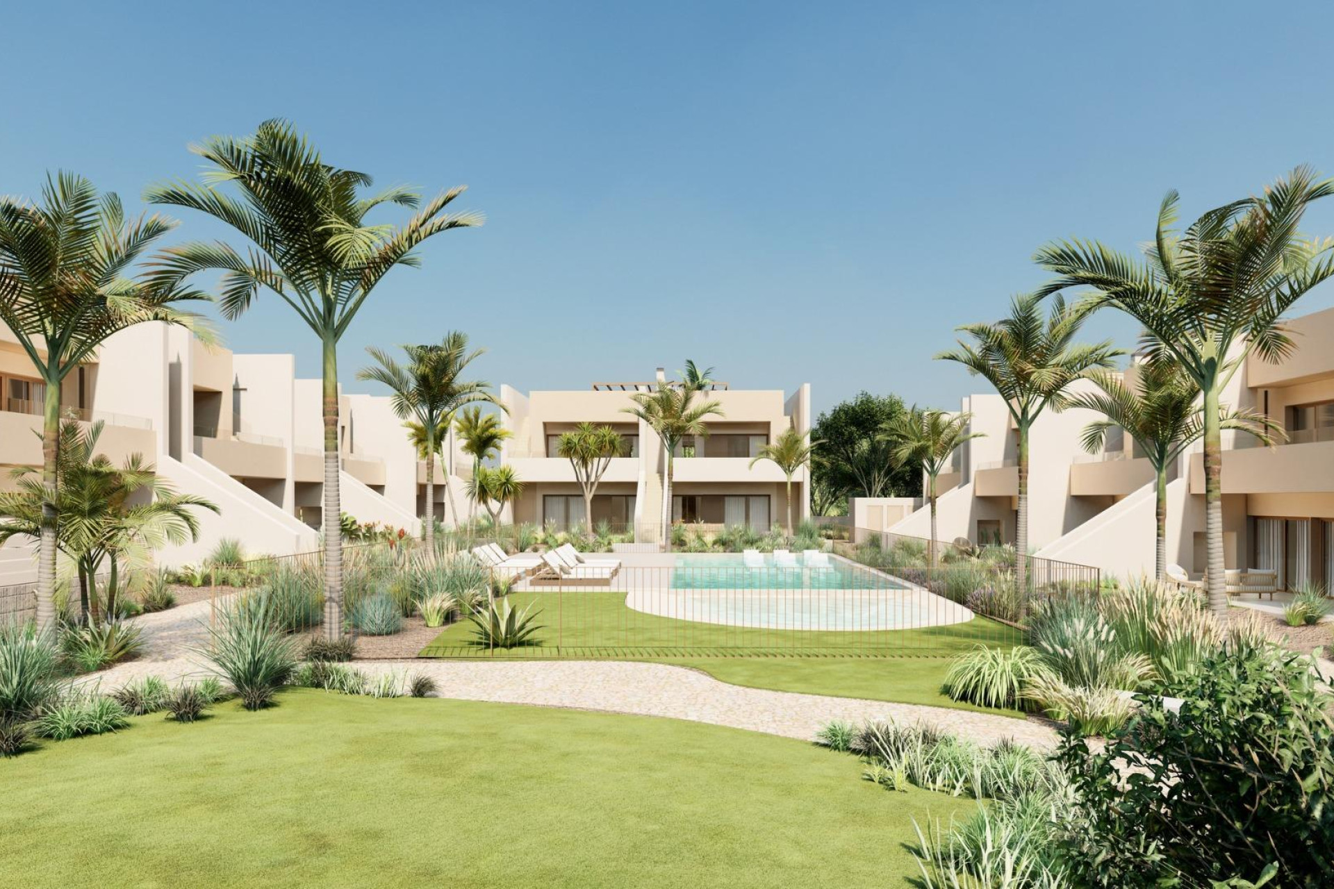 Nieuwbouw Woningen - Herenhuis - San Javier - Roda Golf