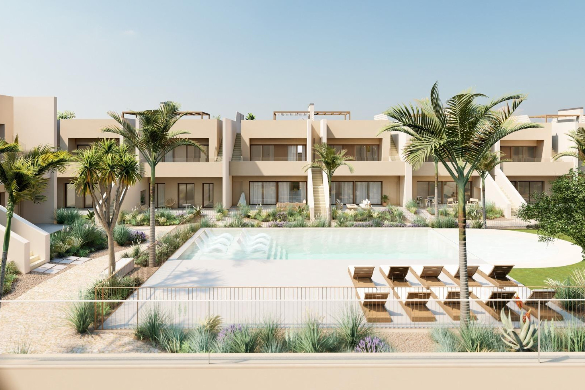 Nieuwbouw Woningen - Herenhuis - San Javier - Roda Golf