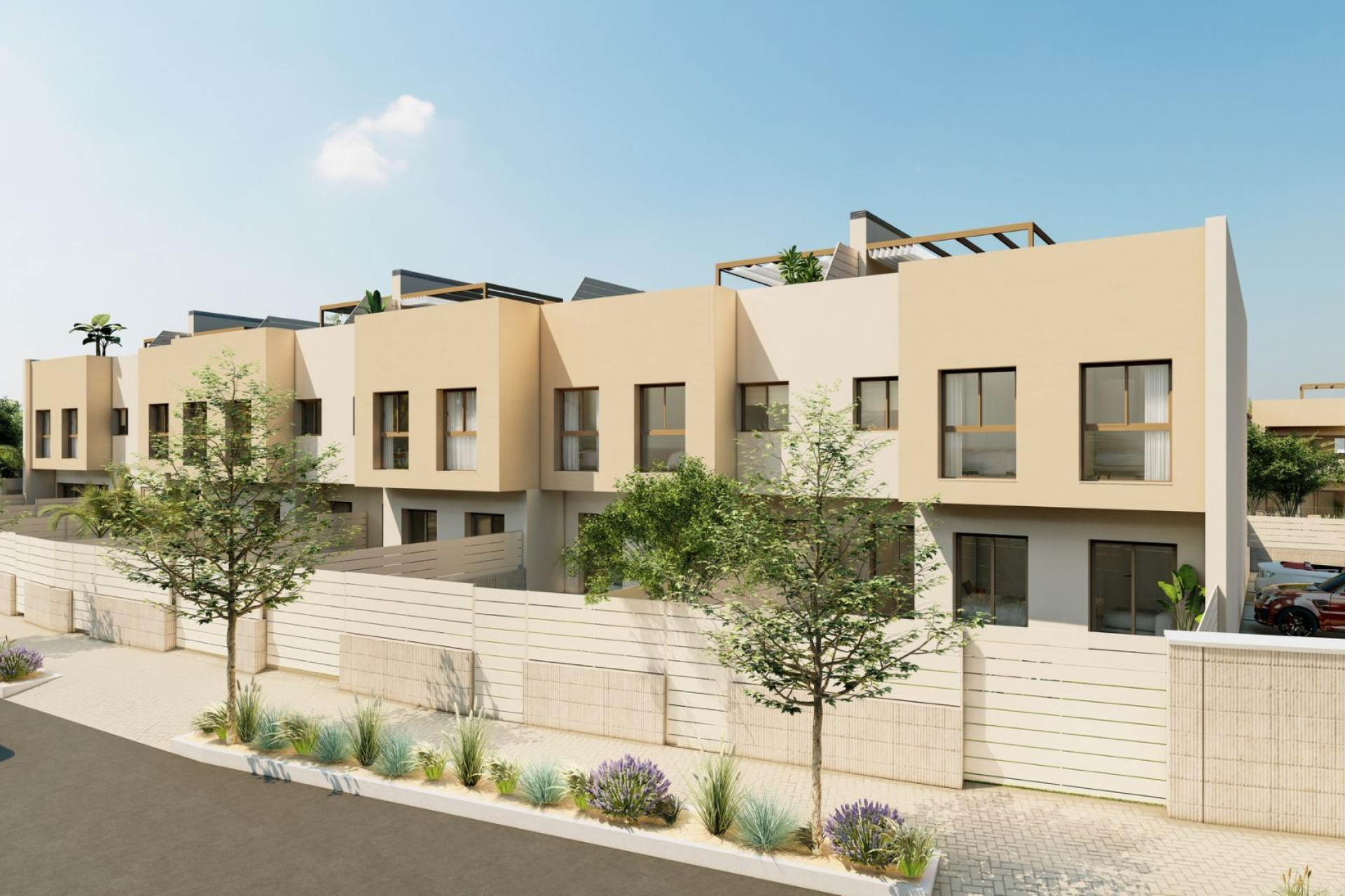 Nieuwbouw Woningen - Herenhuis - San Javier - Roda Golf