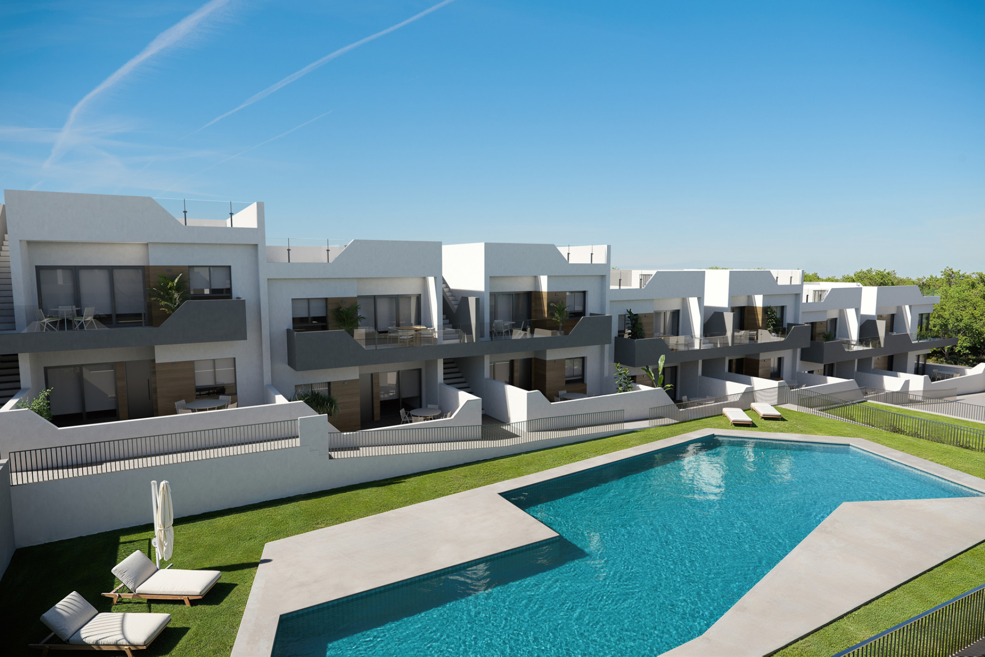 Nieuwbouw Woningen - Herenhuis - San Miguel de Salinas