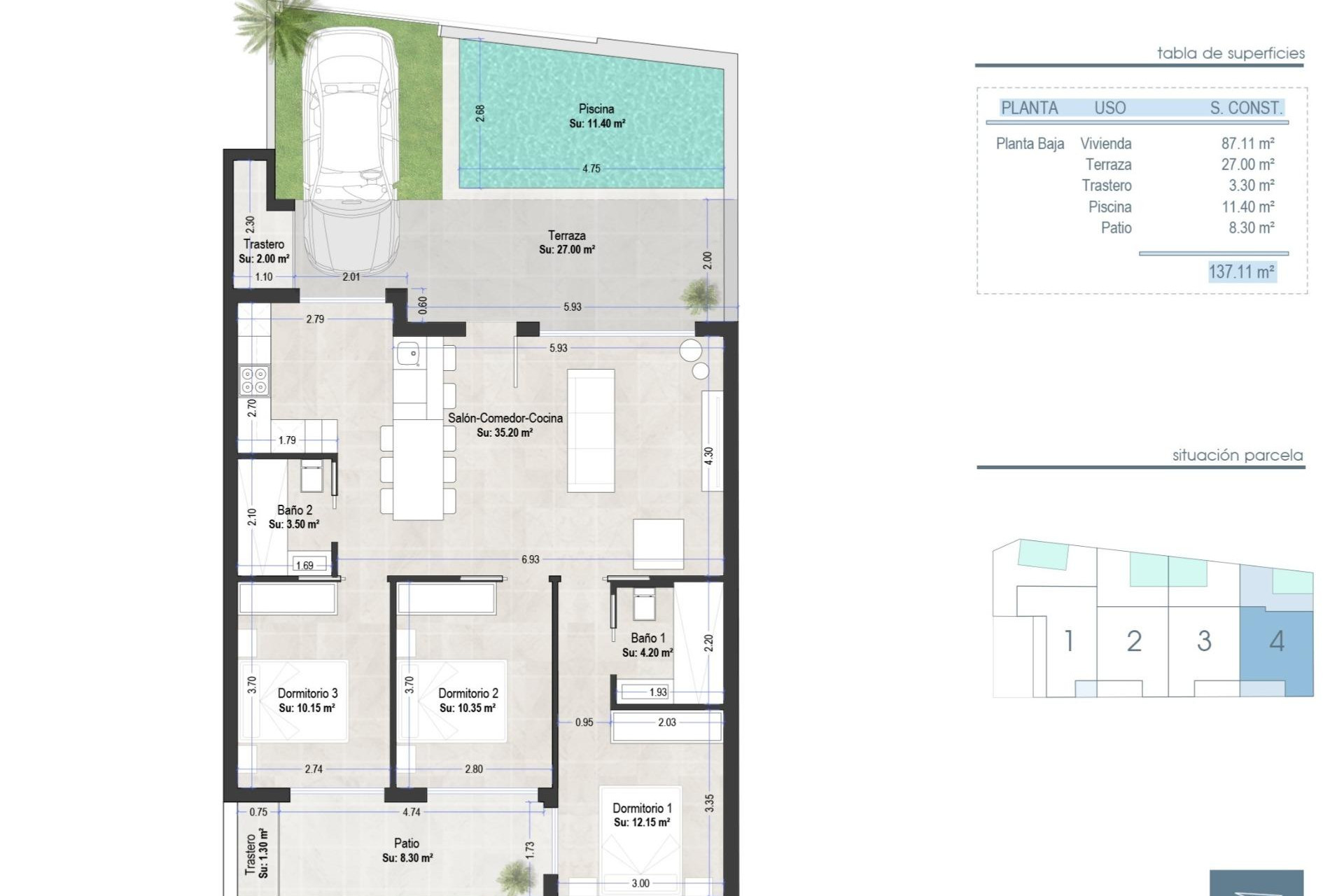 Nieuwbouw Woningen - Herenhuis - San Pedro del Pinatar - Las Esperanzas