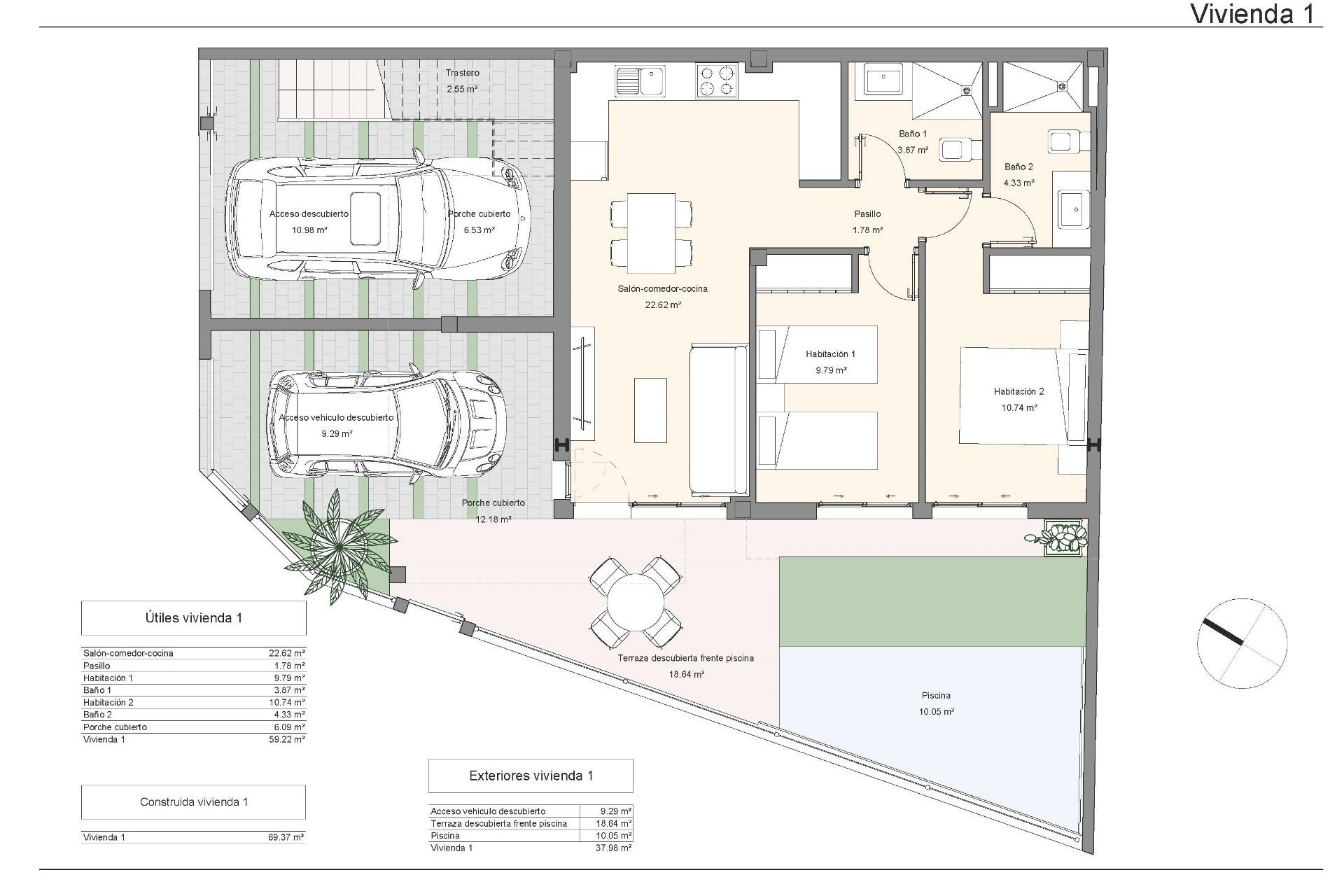 Nieuwbouw Woningen - Herenhuis - San Pedro del Pinatar - Lo Pagan