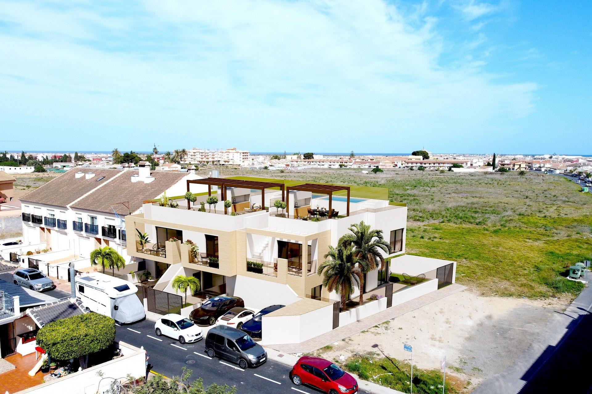 Nieuwbouw Woningen - Herenhuis - San Pedro del Pinatar - Lo Pagan