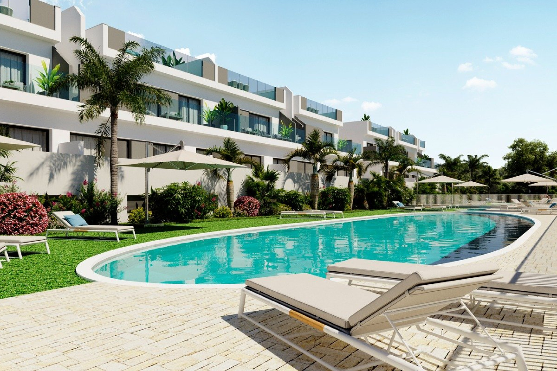 Nieuwbouw Woningen - Herenhuis - Torrevieja - Lago Jardín II