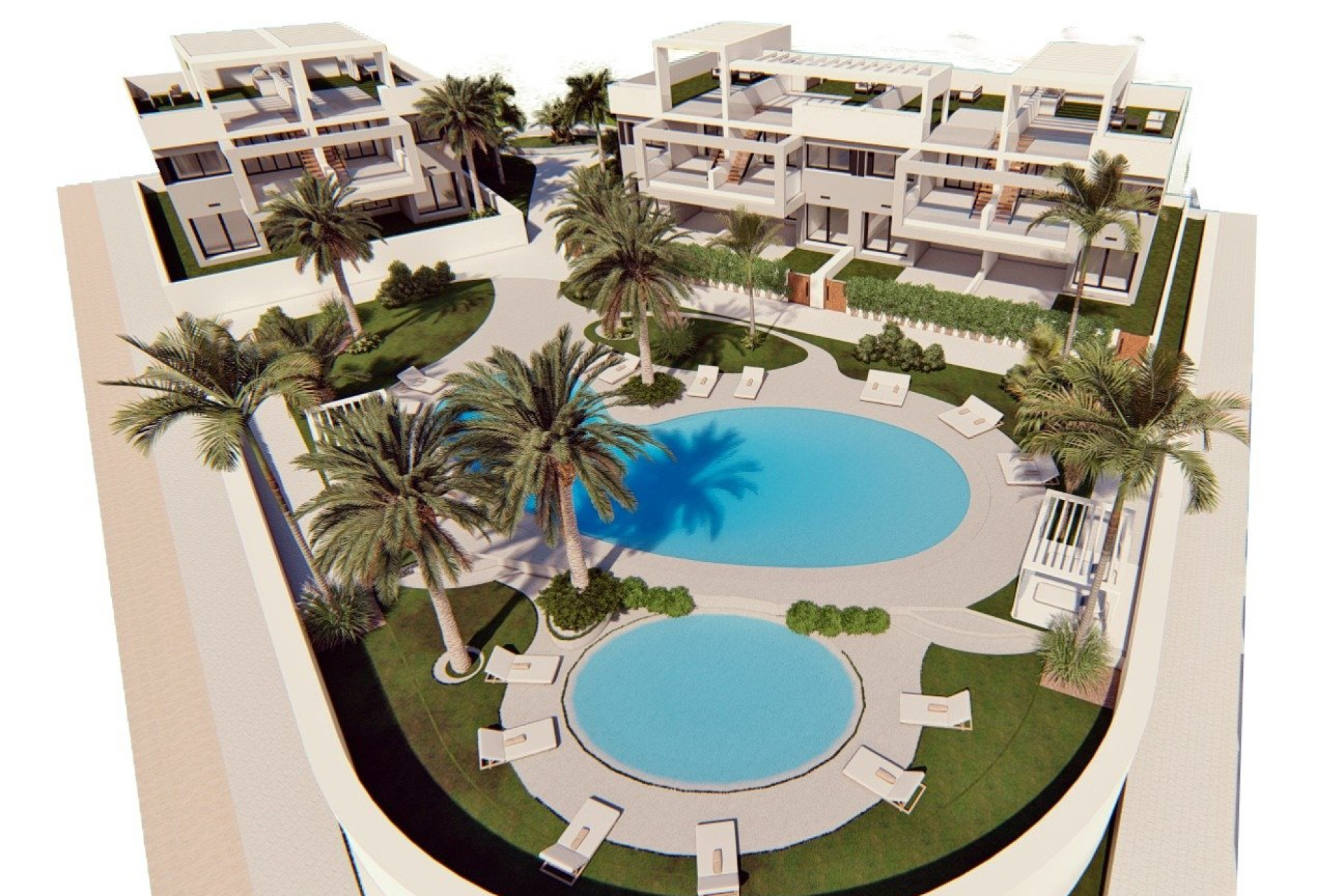 Nieuwbouw Woningen - Herenhuis - Torrevieja - Los Balcones