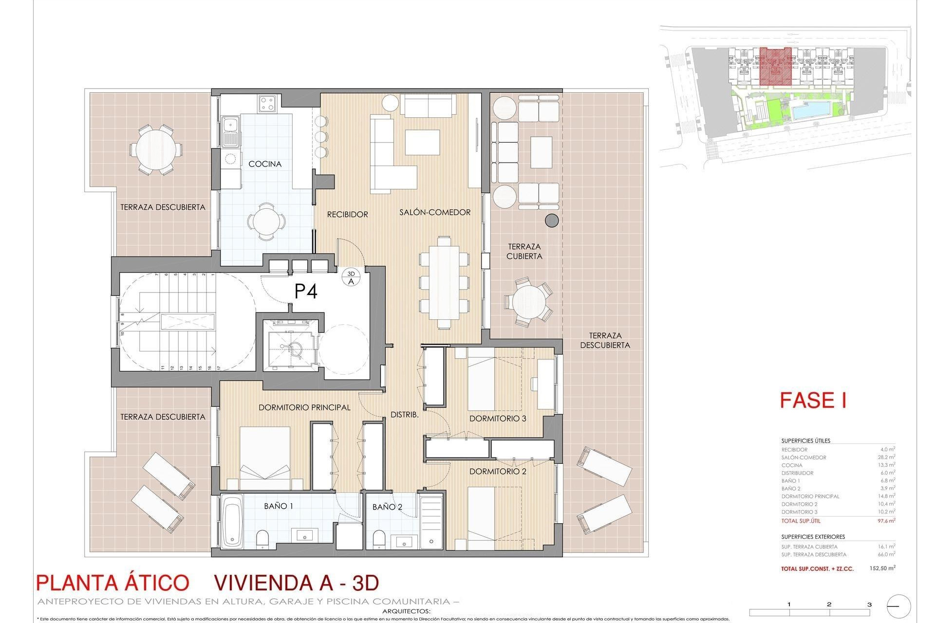 Nieuwbouw Woningen - Penthouse - Aguilas - Playa de Levante