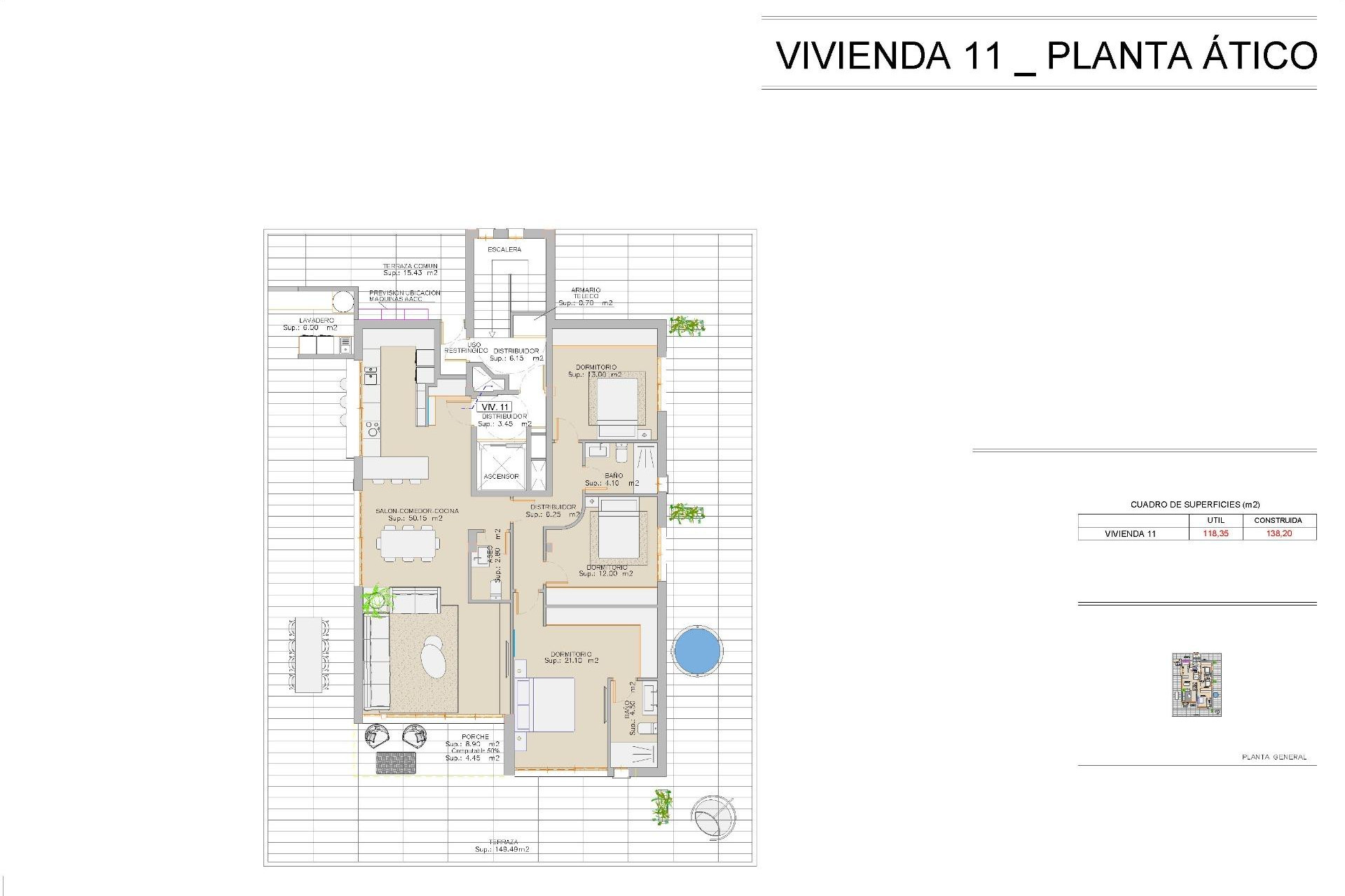 Nieuwbouw Woningen - Penthouse - Aguilas - Puerto Deportivo Juan Montiel