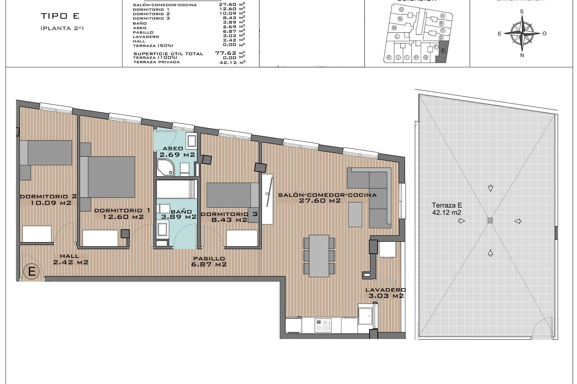 Nieuwbouw Woningen - Penthouse - Algorfa - Pueblo