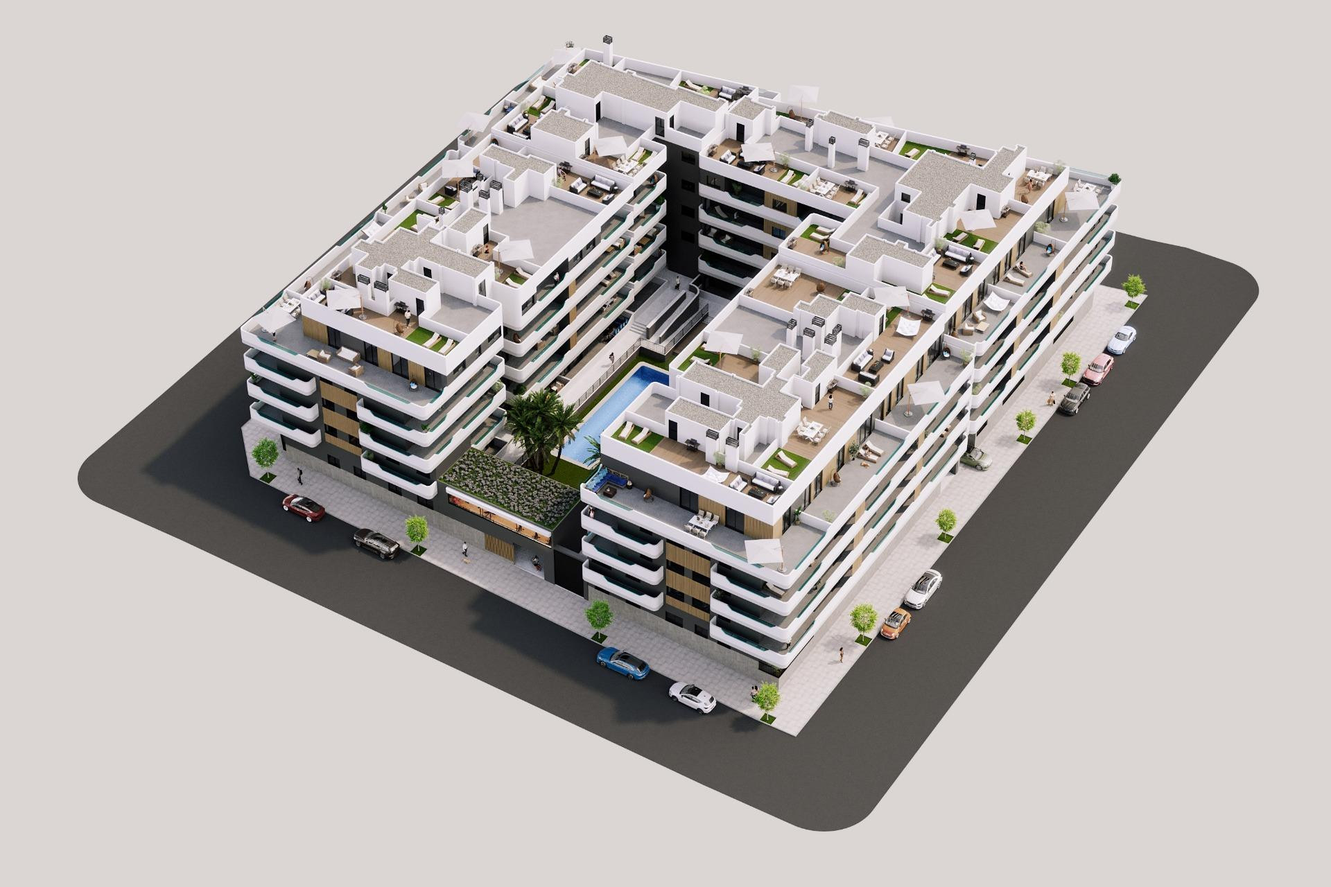 Nieuwbouw Woningen - Penthouse - Santa Pola - Eroski