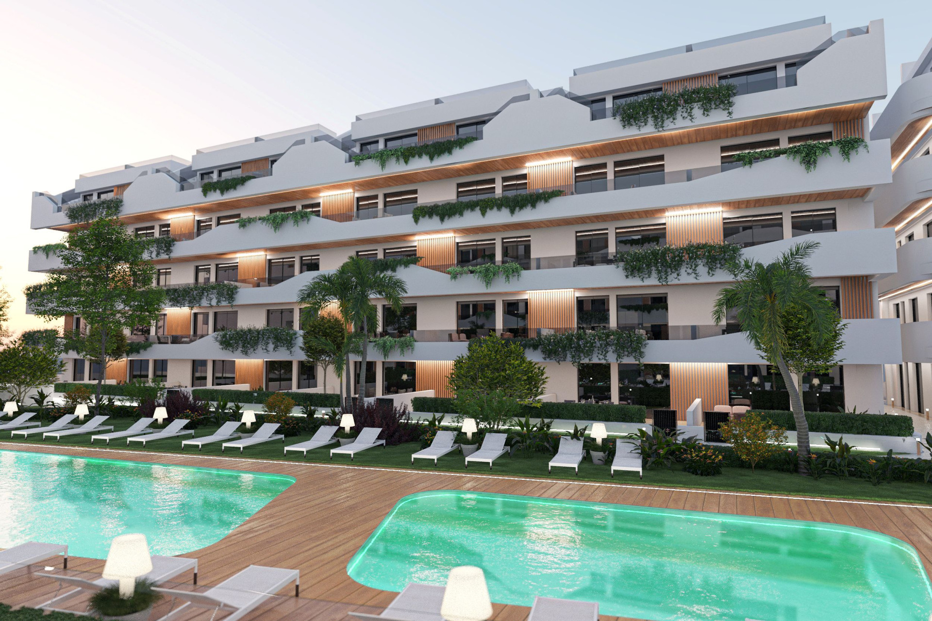 Nieuwbouw Woningen - Penthouse - Santiago de la Ribera