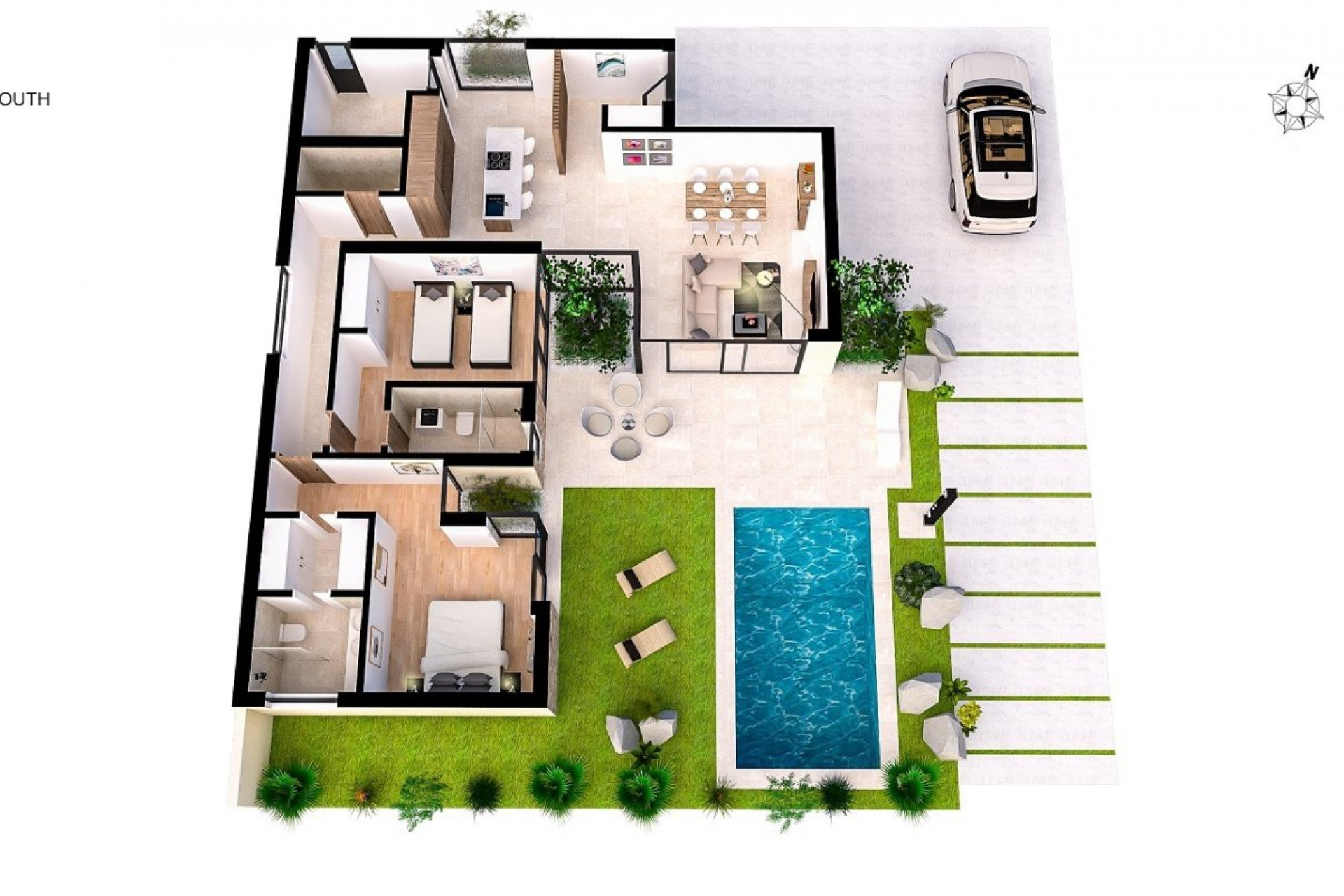 Nieuwbouw Woningen - Villa - Banos y Mendigo - Altaona Golf And Country Village