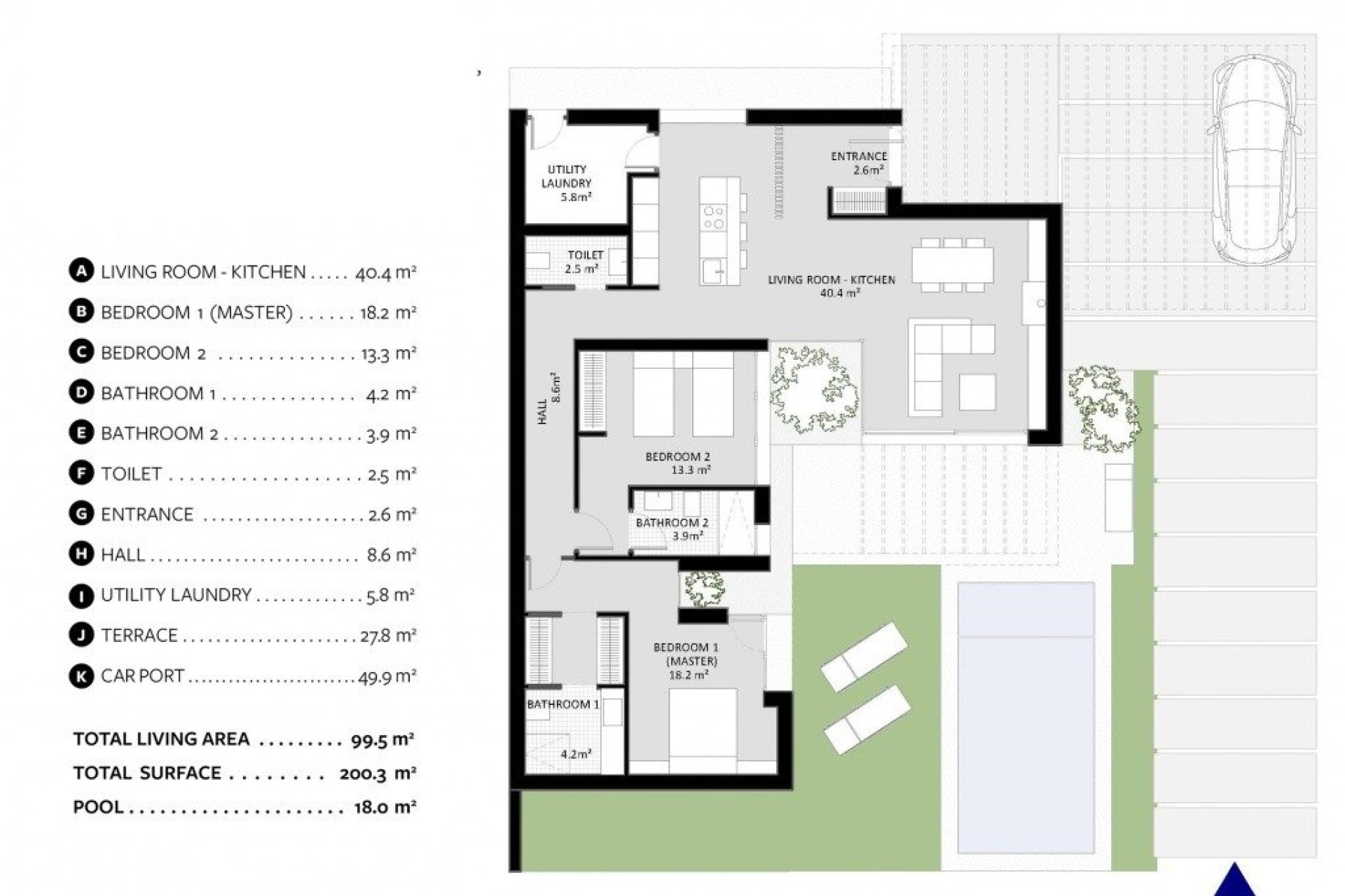 Nieuwbouw Woningen - Villa - Banos y Mendigo - Altaona Golf And Country Village