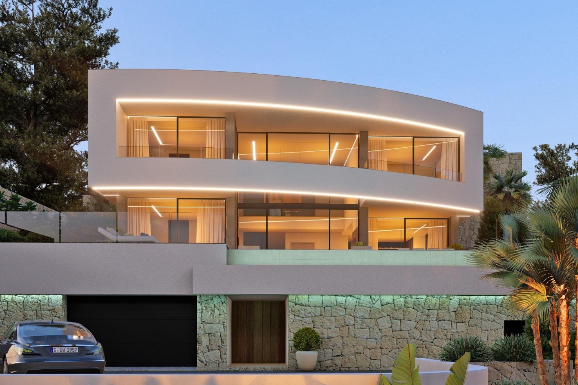 Nieuwbouw Woningen - Villa - Calpe - Empedrola