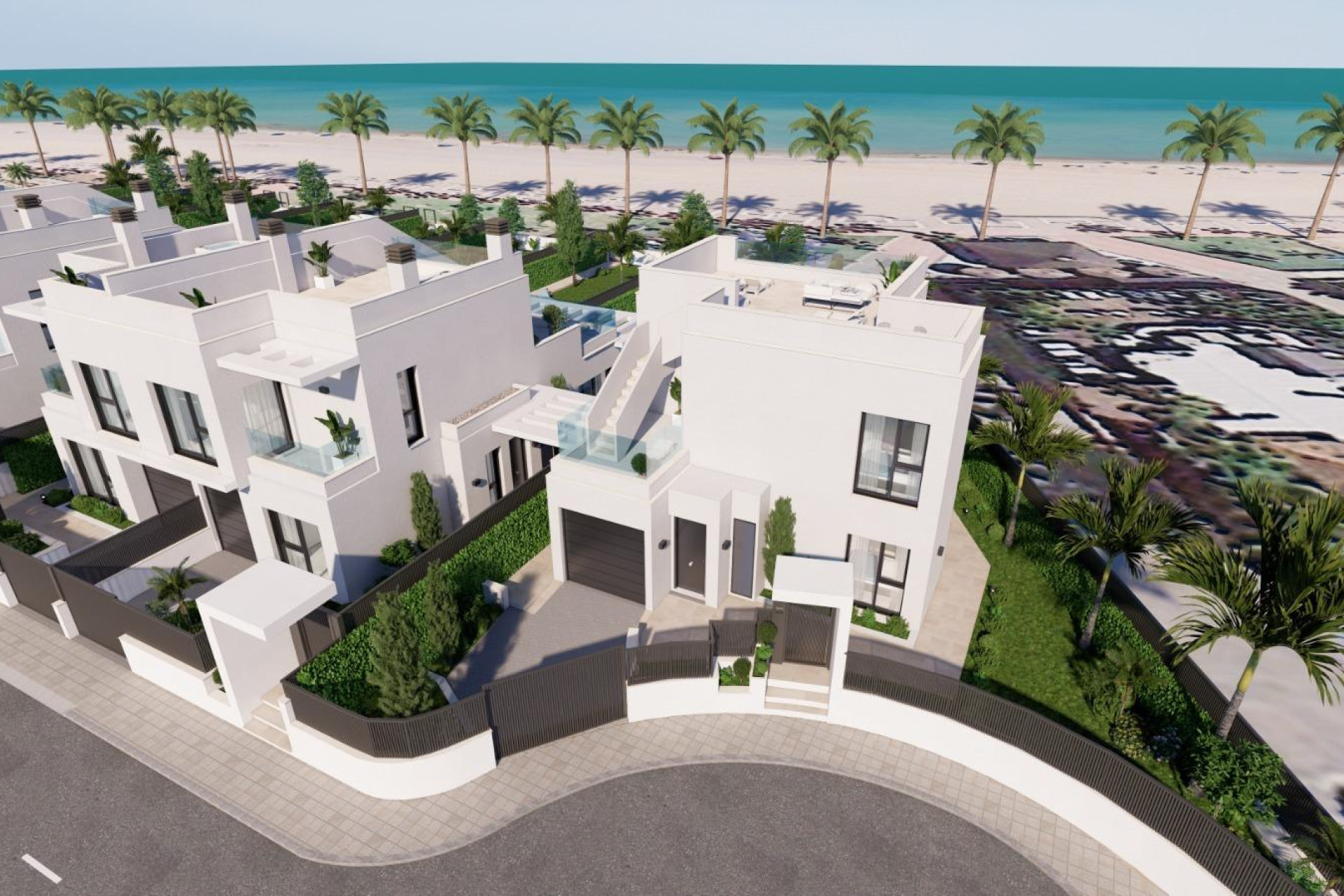 Nieuwbouw Woningen - Villa - Los Alcazares - Punta Calera