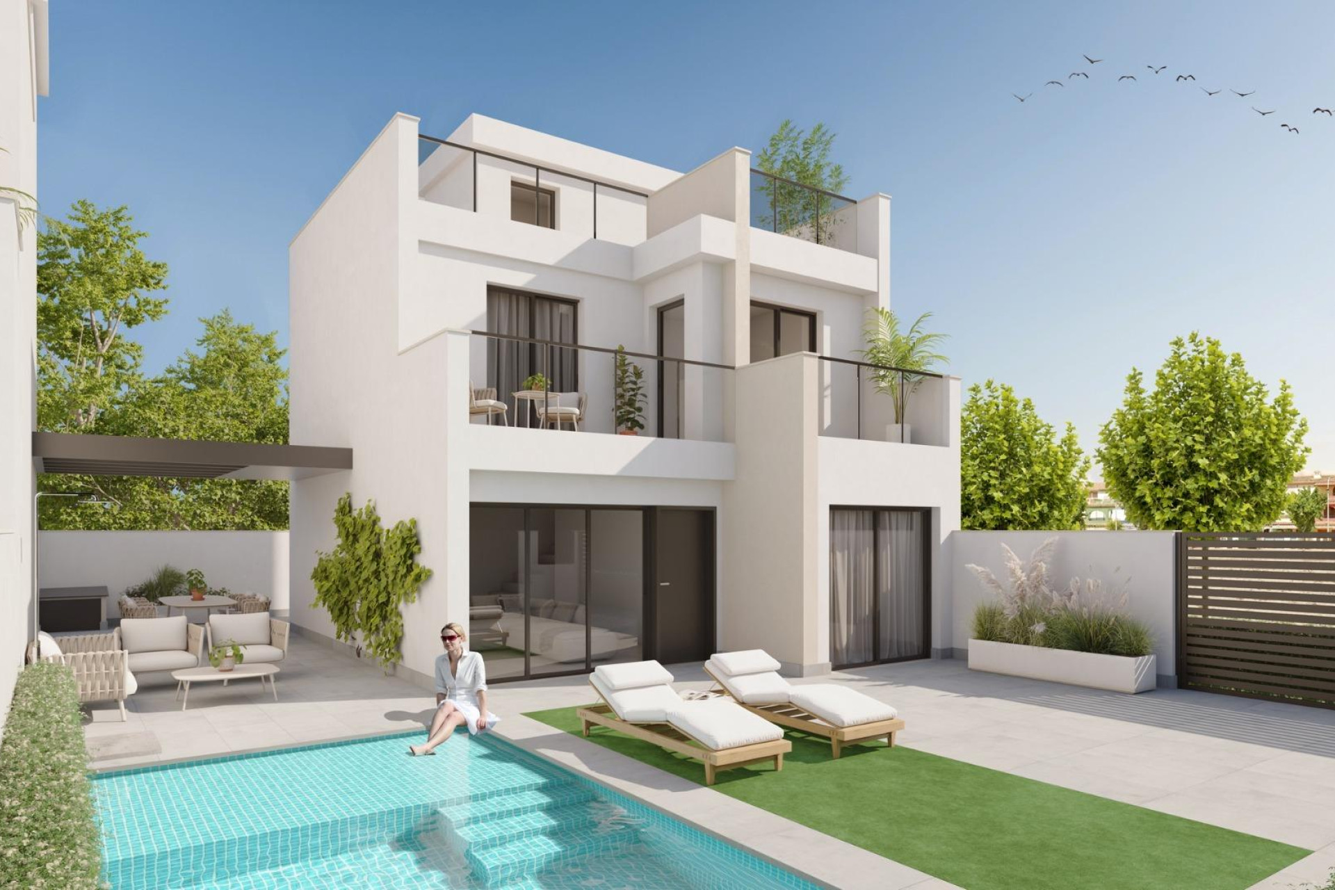 Nieuwbouw Woningen - Villa - Los Alczares - Los Narejos