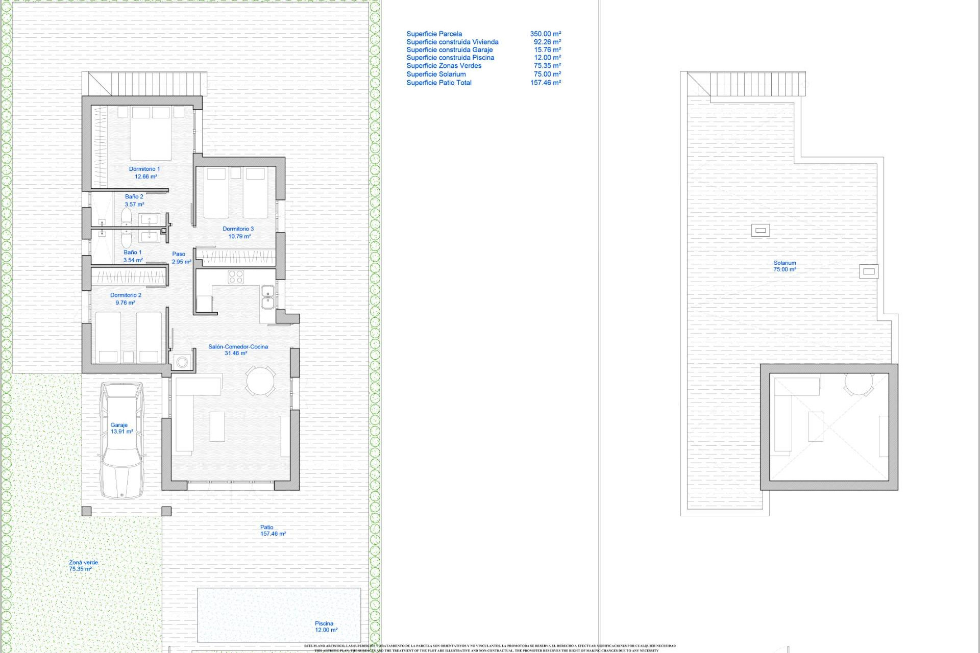 Nieuwbouw Woningen - Villa - Los Alczares - Serena Golf