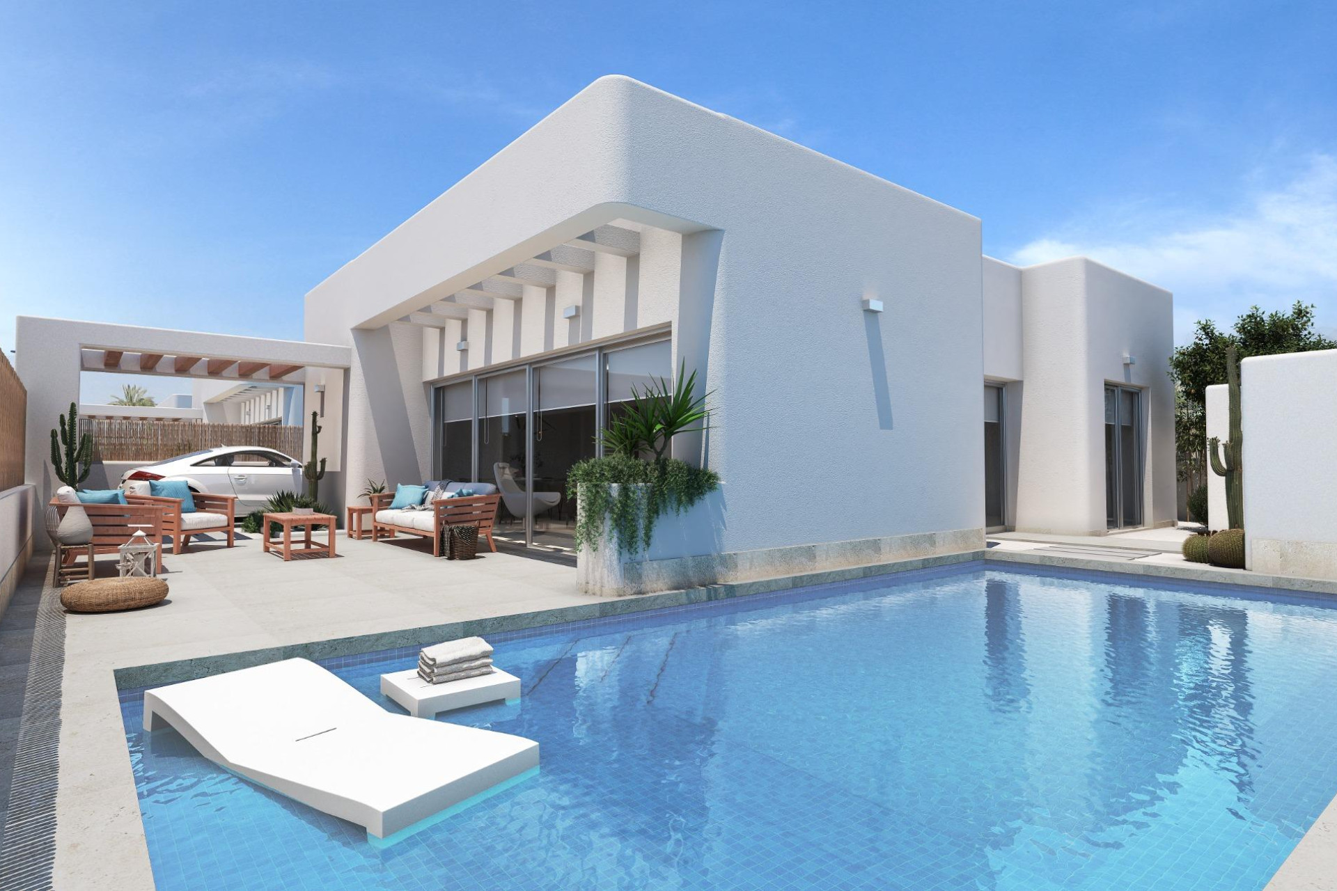 Nieuwbouw Woningen - Villa - Los Alczares - Serena Golf