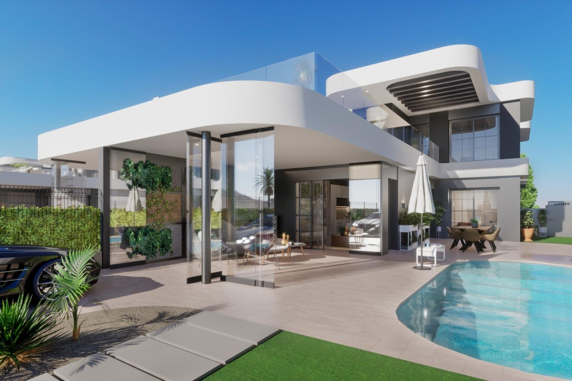 Nieuwbouw Woningen - Villa - Los Alczares - Serena Golf