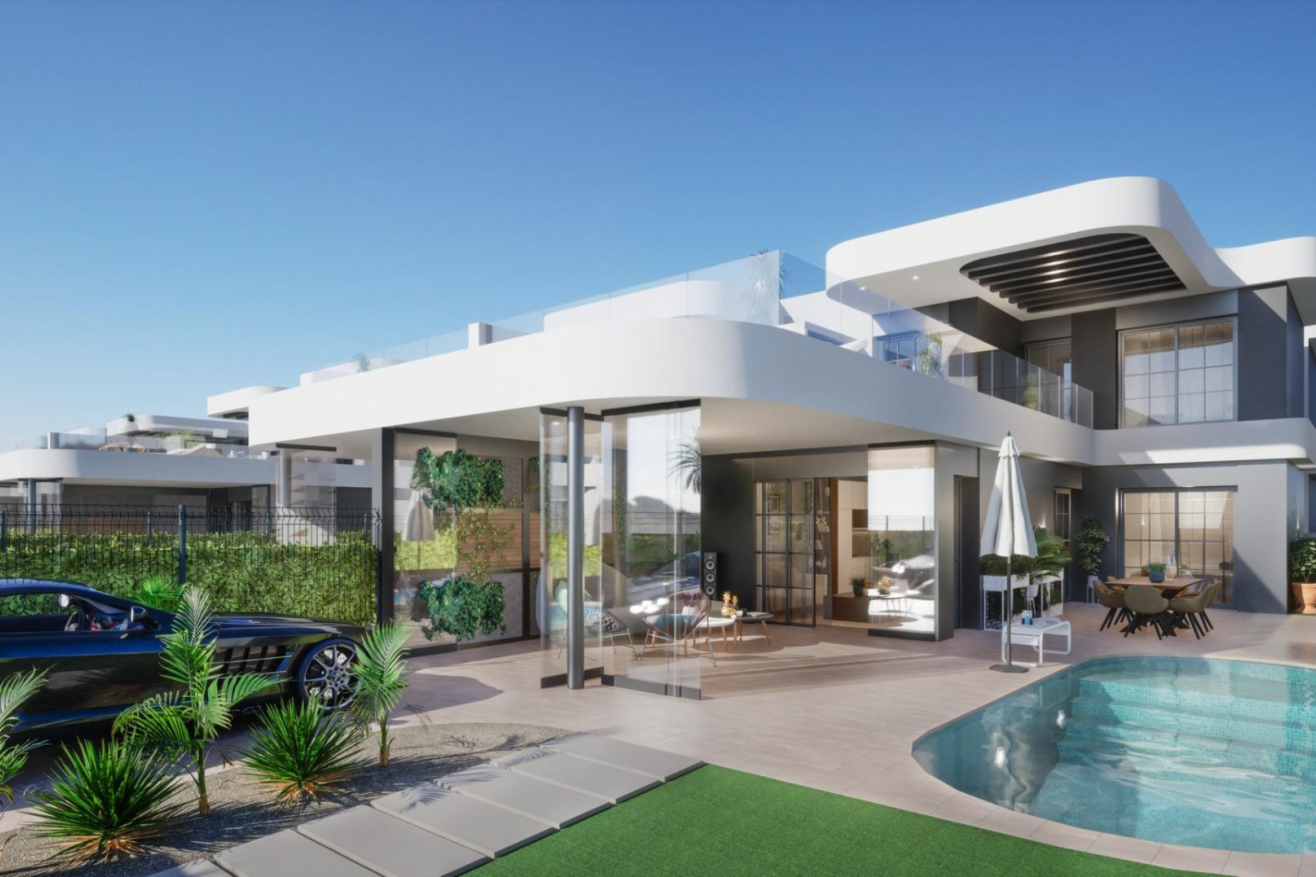 Nieuwbouw Woningen - Villa - Los Alczares - Serena Golf