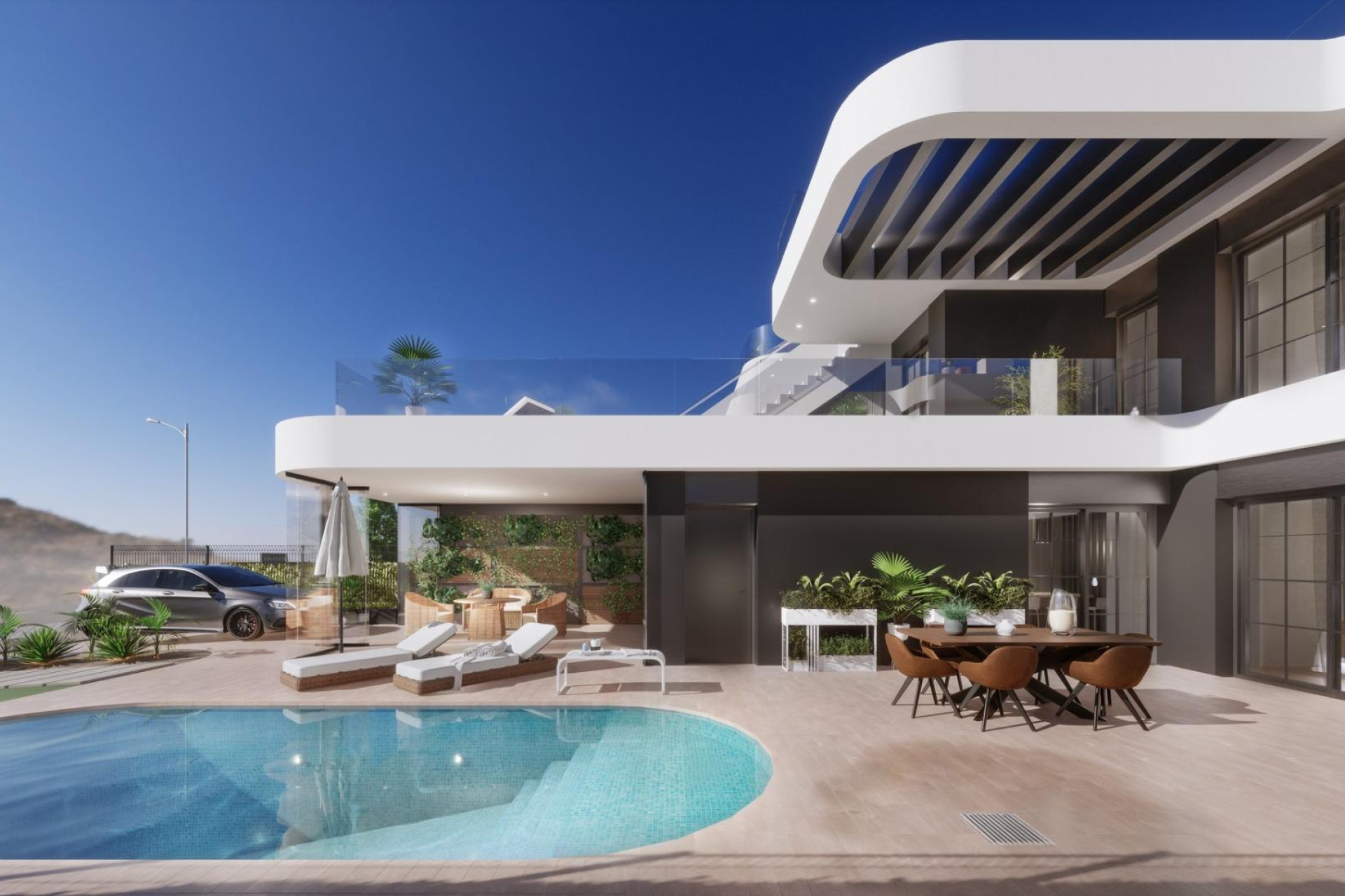 Nieuwbouw Woningen - Villa - Los Alczares - Serena Golf