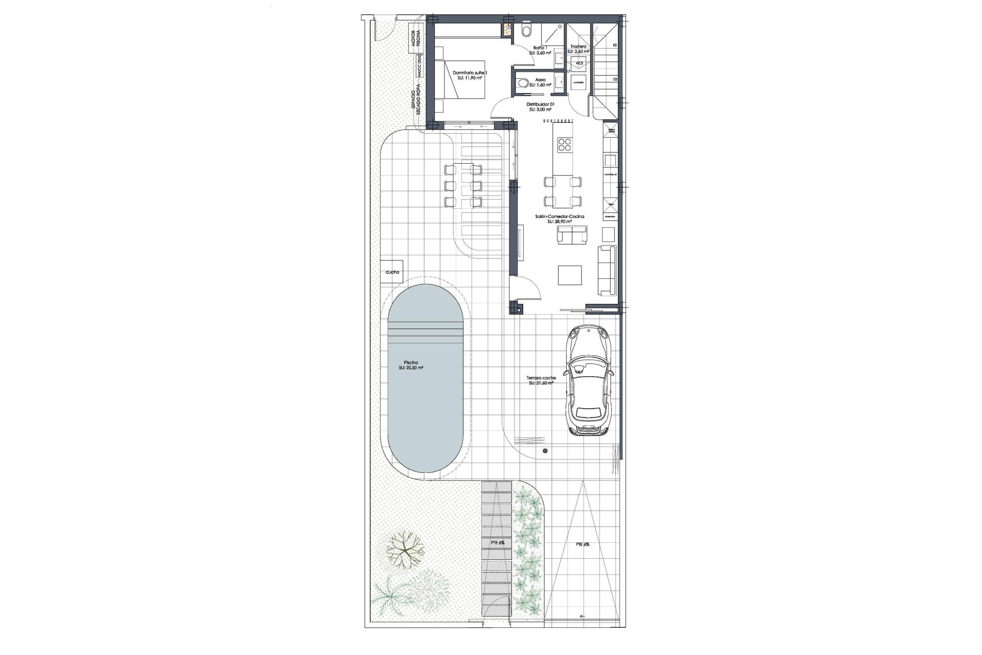 Nieuwbouw Woningen - Villa - Los Alczares - Serena Golf