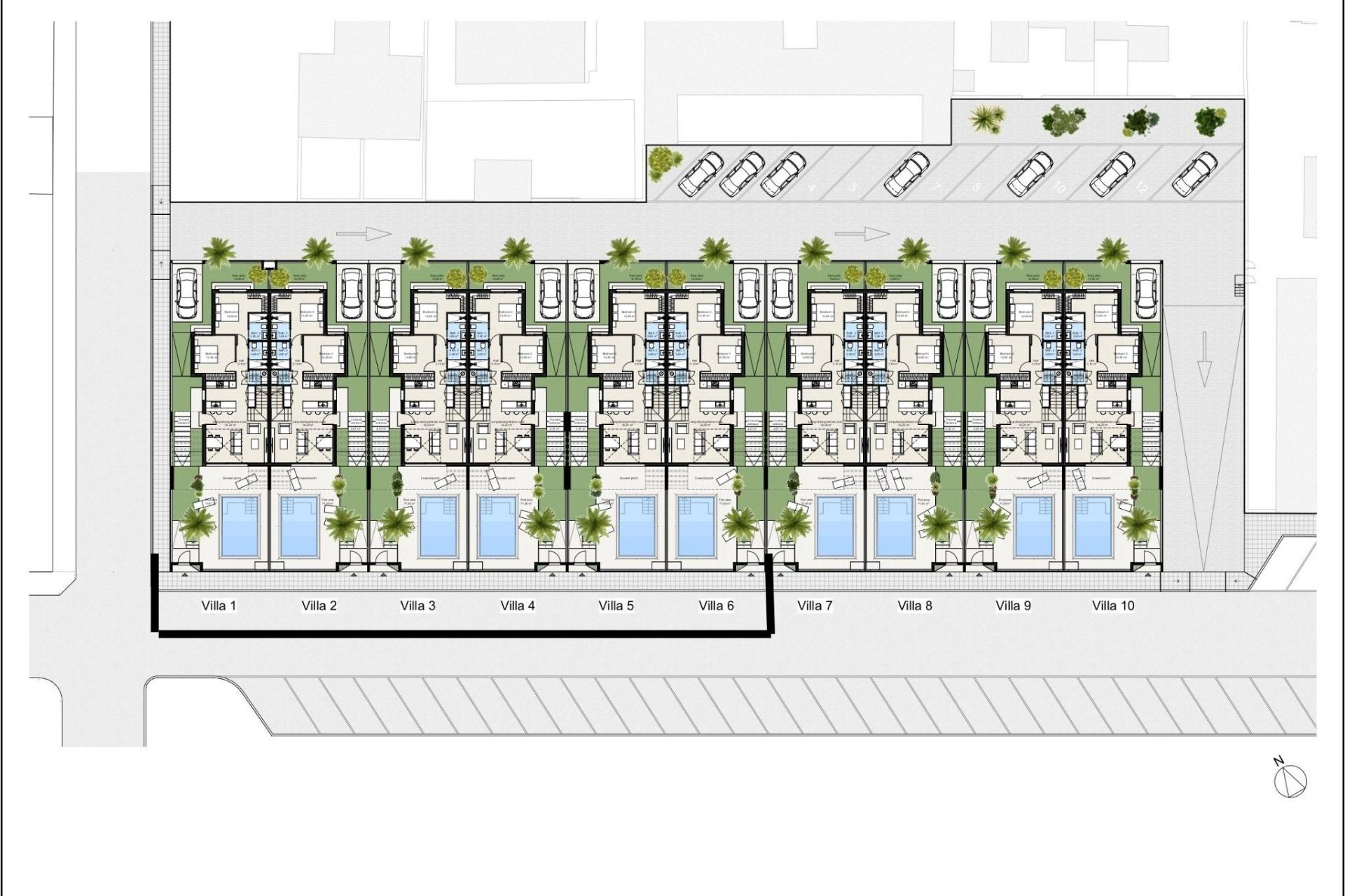 Nieuwbouw Woningen - Villa - Los Nietos - Centro