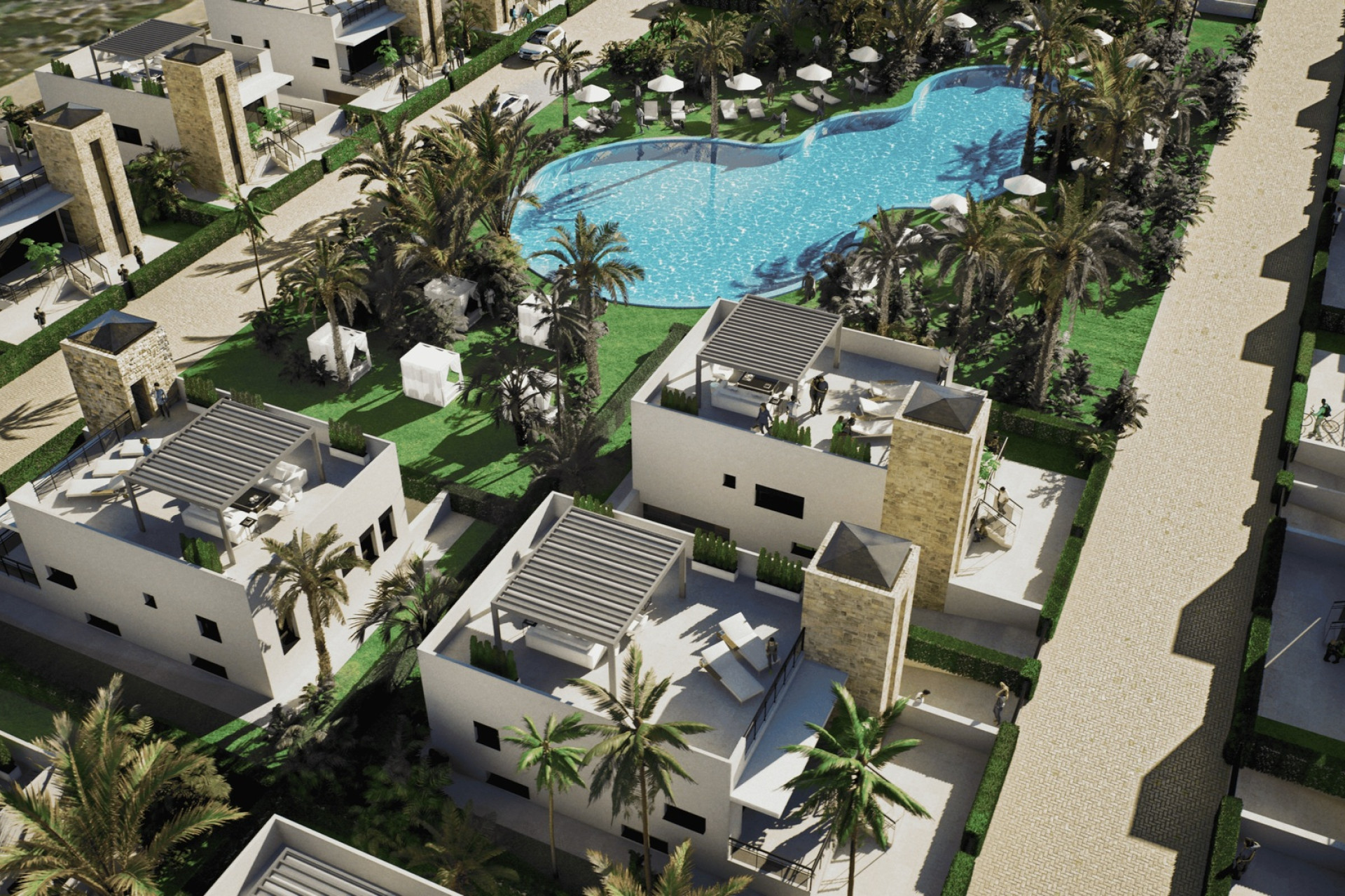 Nieuwbouw Woningen - Villa - Murcia - Camposol Golf
