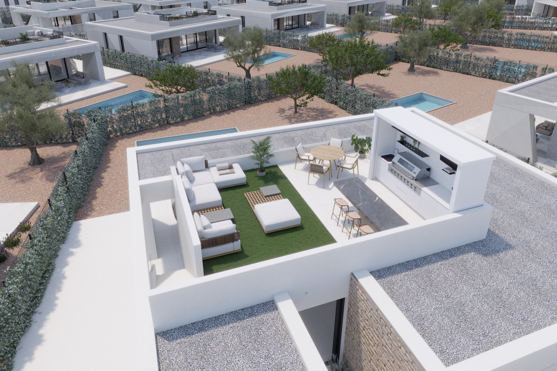 Nieuwbouw Woningen - Villa - Murcia - Hacienda del Alamo Golf
