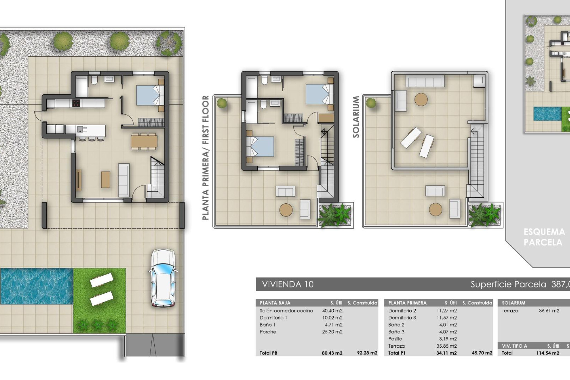 Nieuwbouw Woningen - Villa - Pilar de la Horadada - Polideportivo