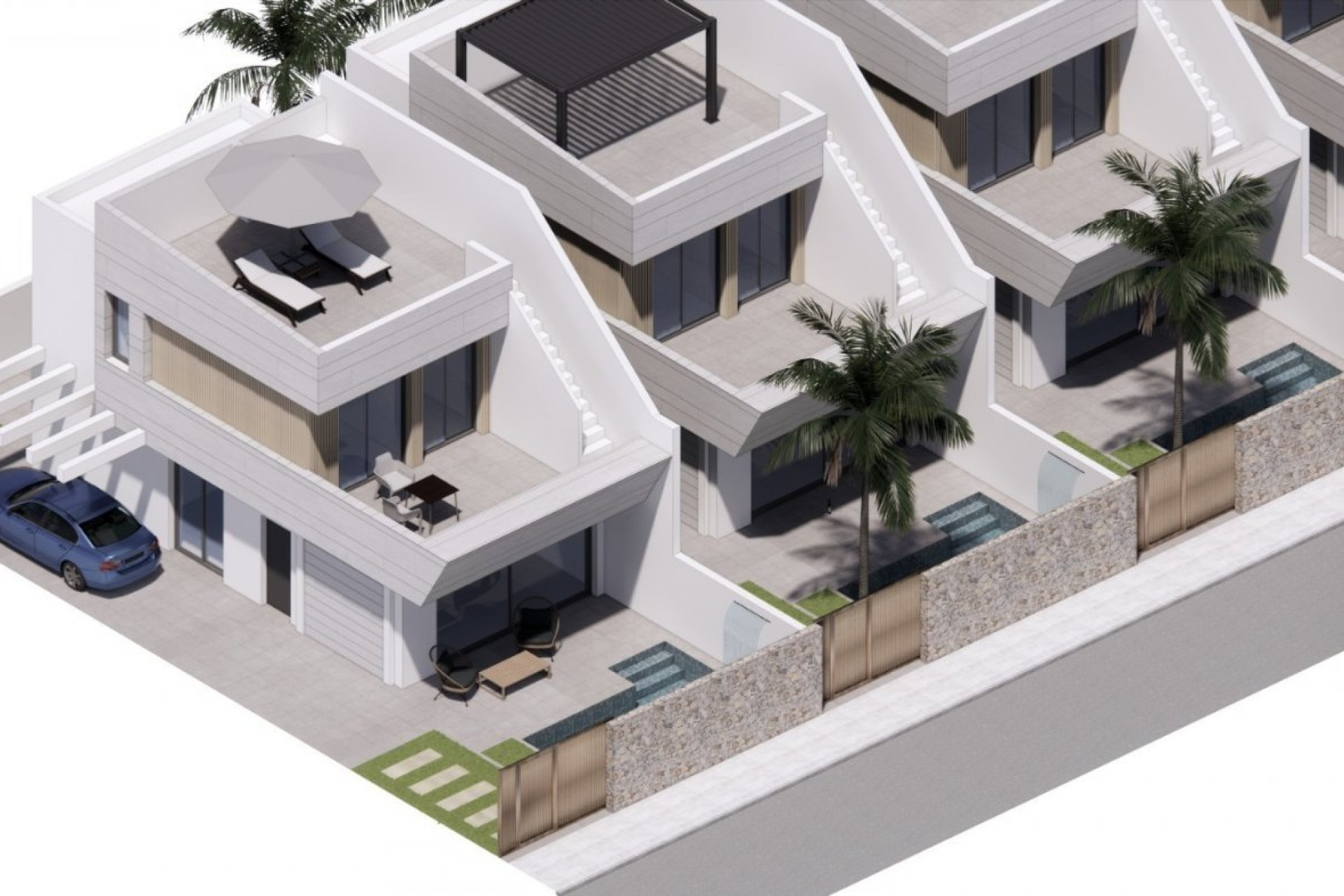 Nieuwbouw Woningen - Villa - San Javier - Santiago De La Ribera