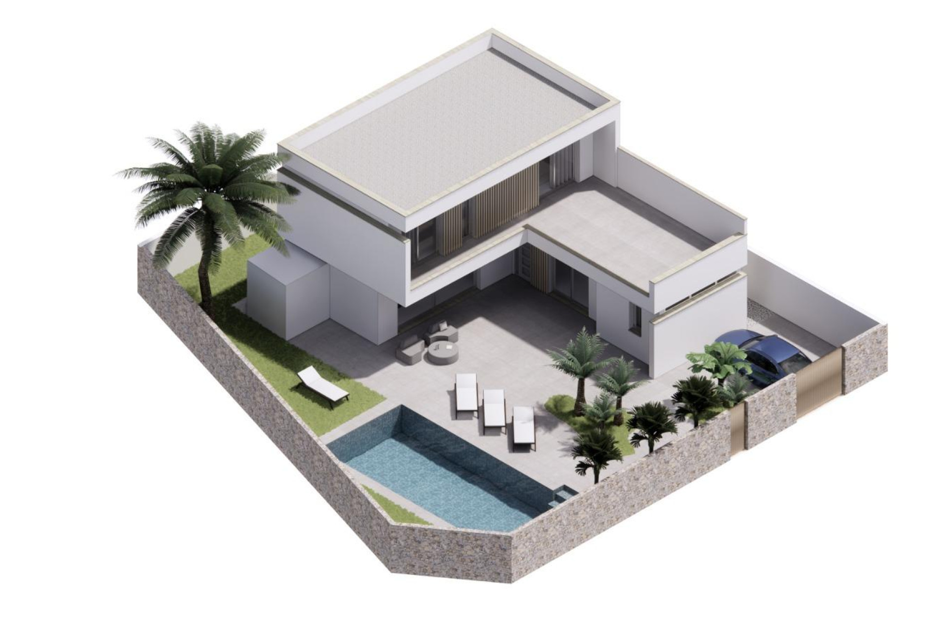 Nieuwbouw Woningen - Villa - San Javier - Santiago De La Ribera